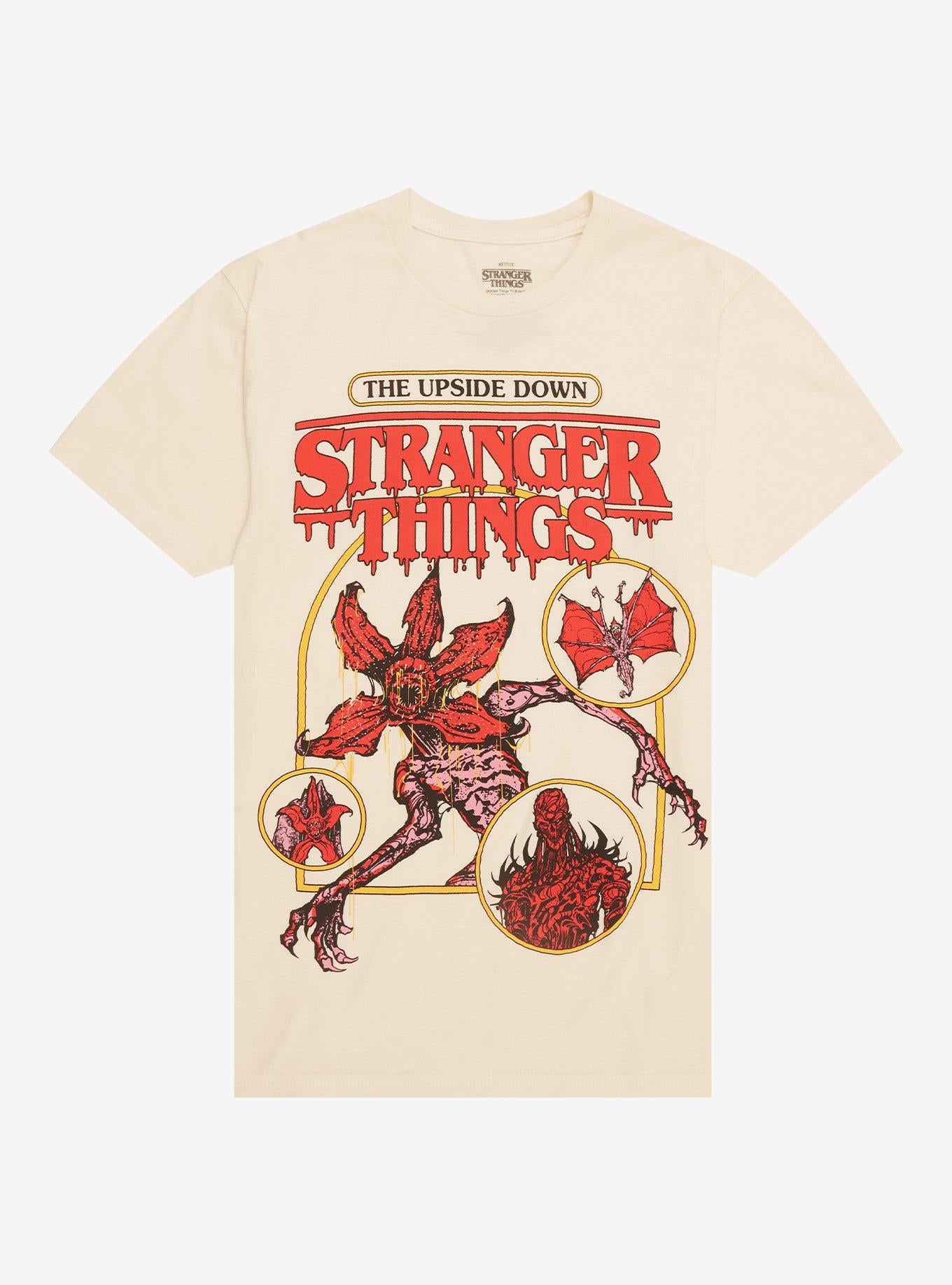 Stranger Things Upside Down Demogorgon T-Shirt | Trending Graphic Tee For Fans