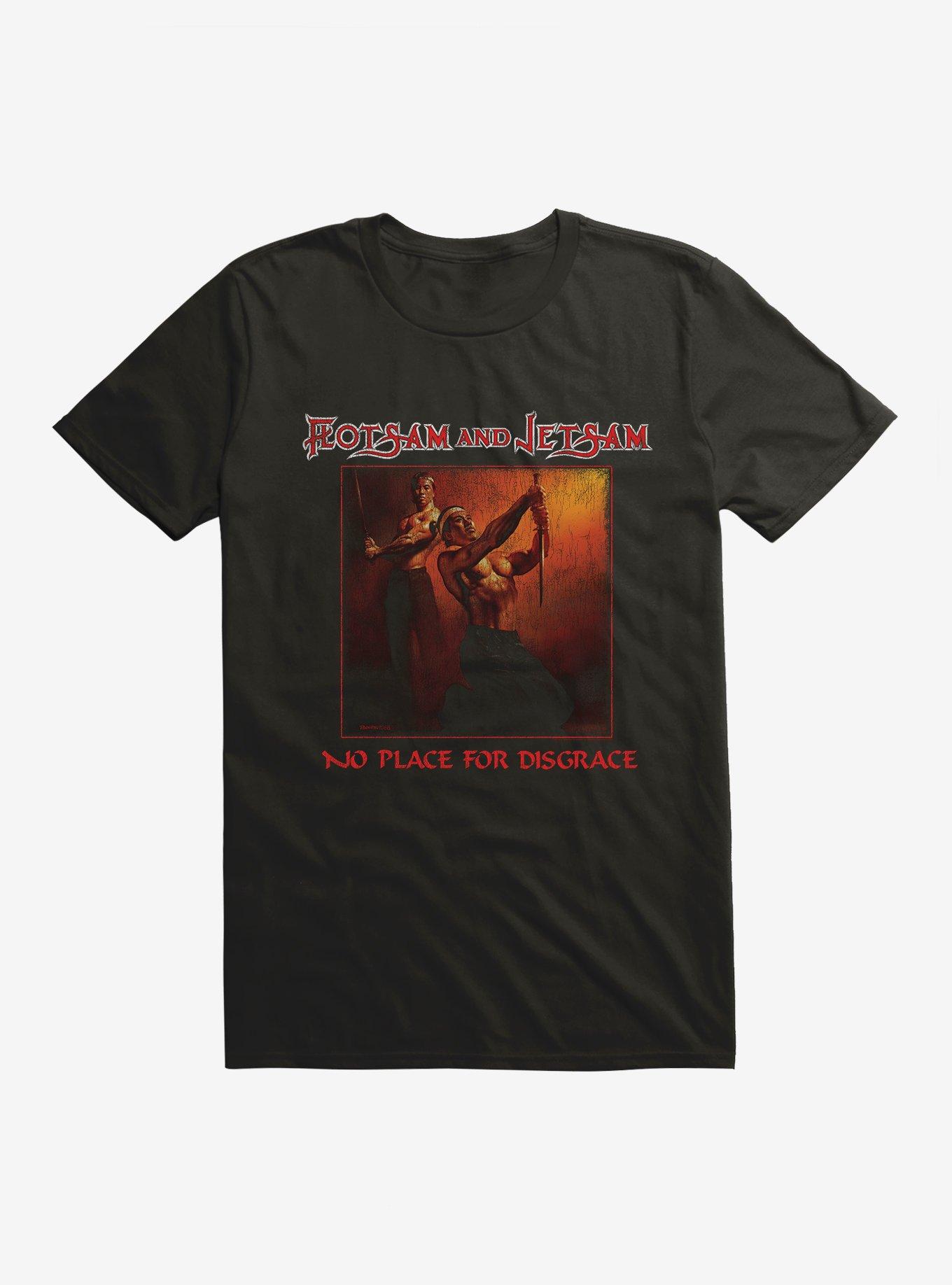 Flotsam And Jetsam No Place Ofr Disgrace T-Shirt | Trending Graphic Tee For Fans