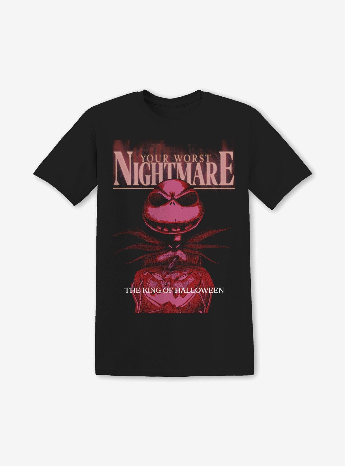 The Nightmare Before Christmas Jack Worst Nightmare T-Shirt | Trending Graphic Tee For Fans