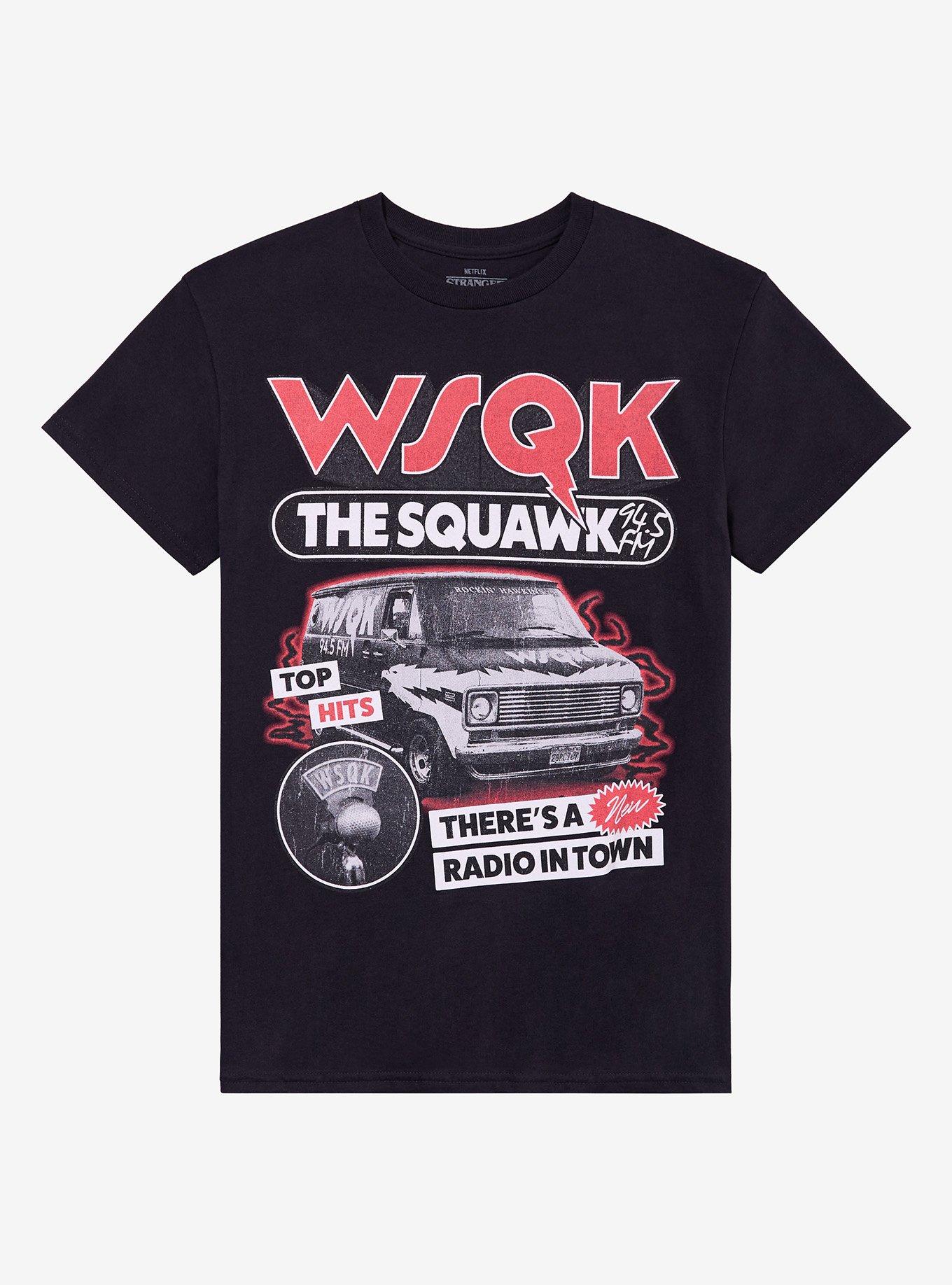 Stranger Things The Squawk T-Shirt | Trending Graphic Tee For Fans