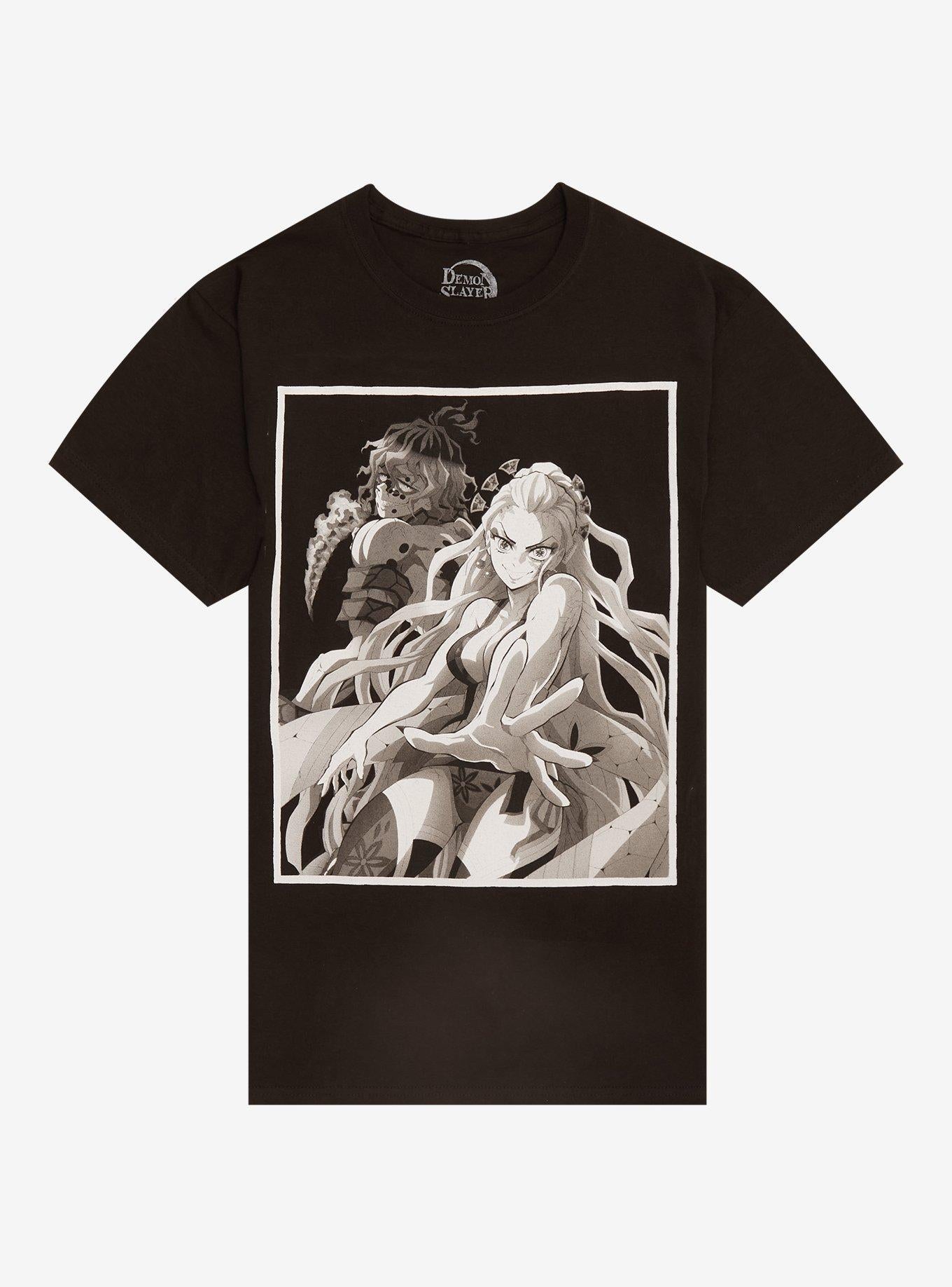 Demon Slayer Kimetsu No Yaiba Upper Moon Siblings T-Shirt | Trending Graphic Tee For Fans