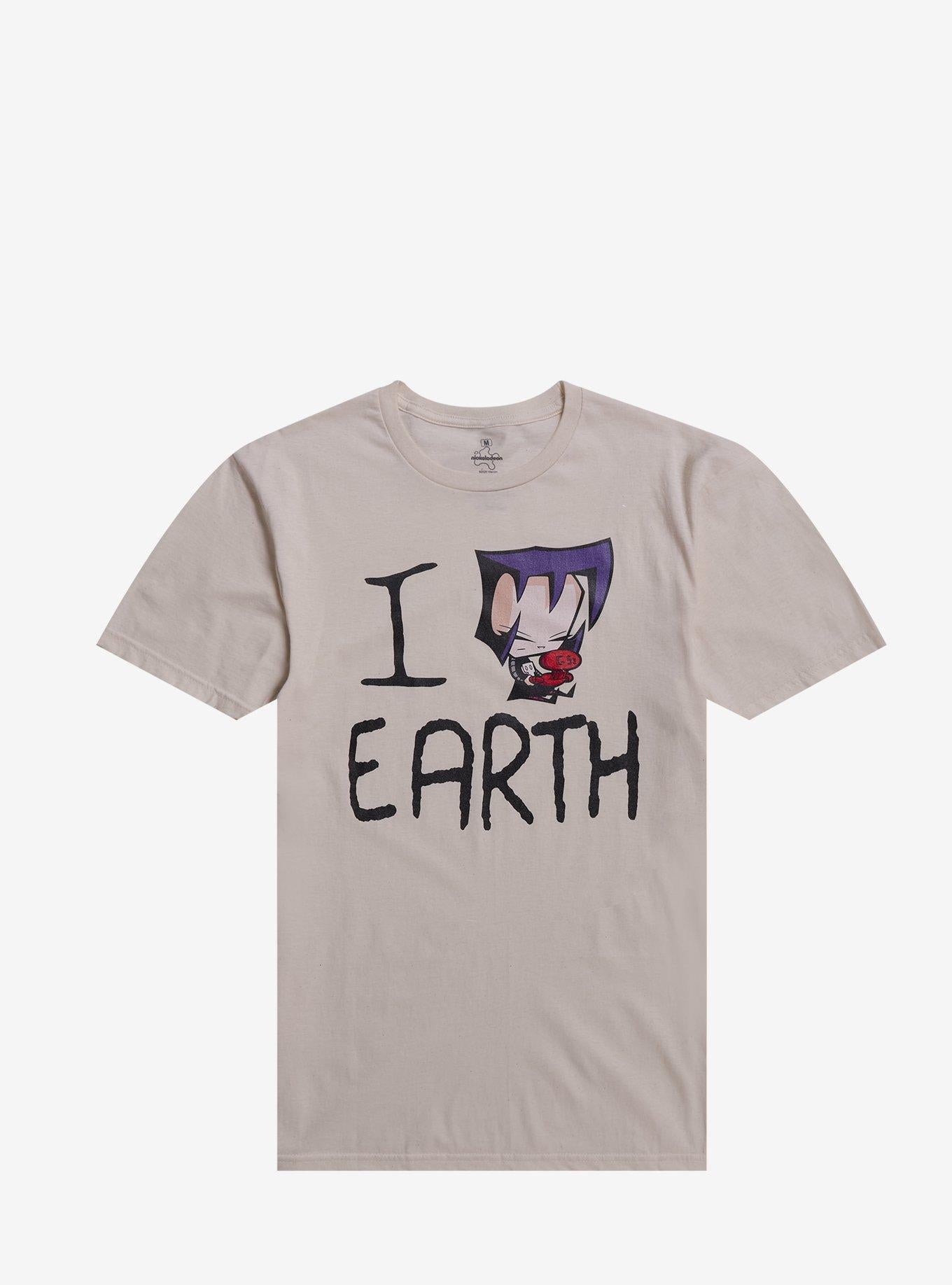 Invader Zim Gaz I Love Earth T-Shirt | Trending Graphic Tee For Fans