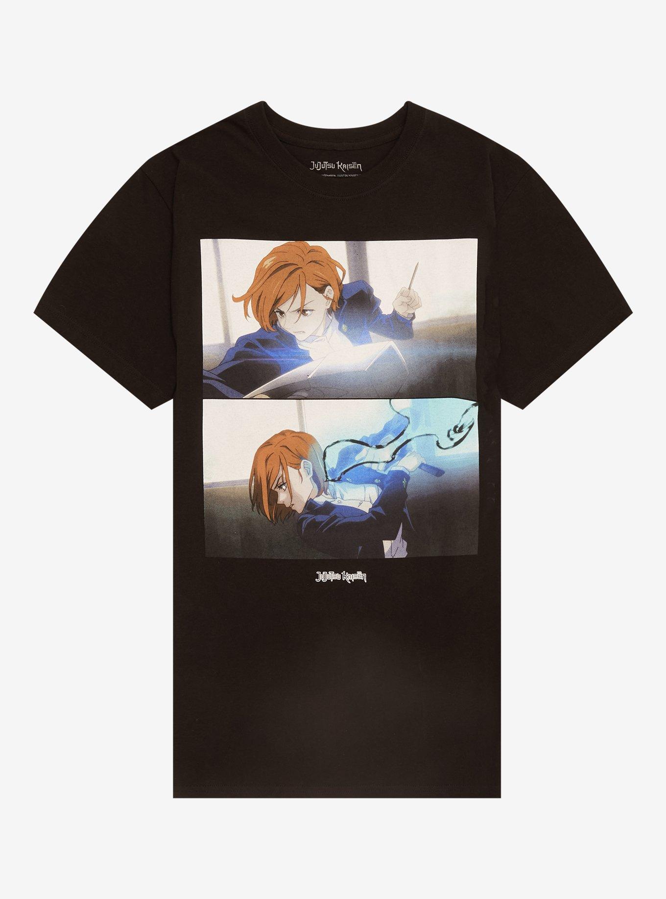 Jujutsu Kaisen Nobara Panels T-Shirt | Trending Graphic Tee For Fans