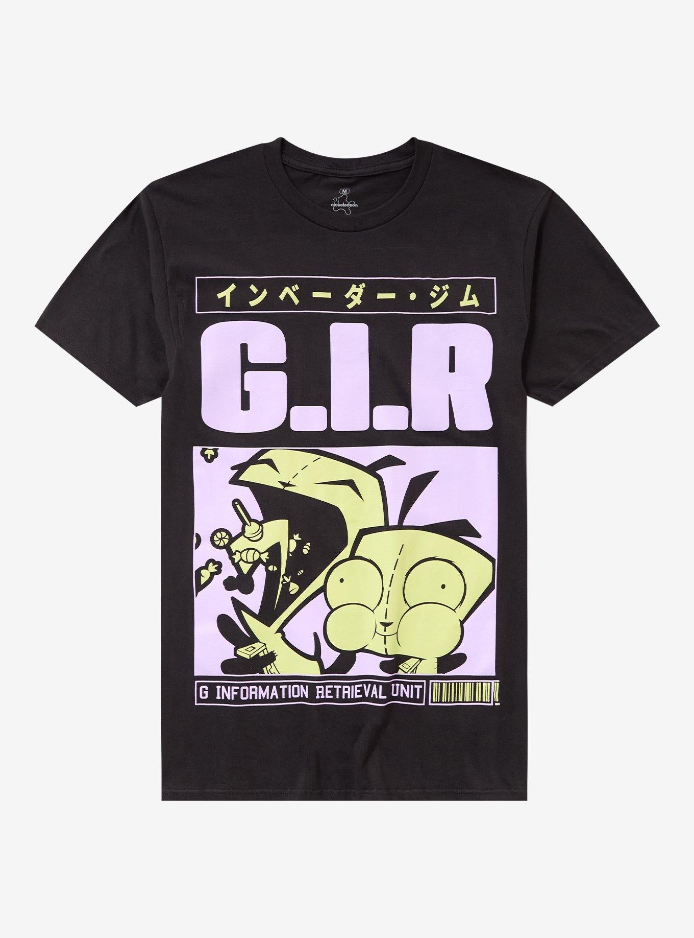 Invader Zim GIR Eating T-Shirt | Trending Graphic Tee For Fans