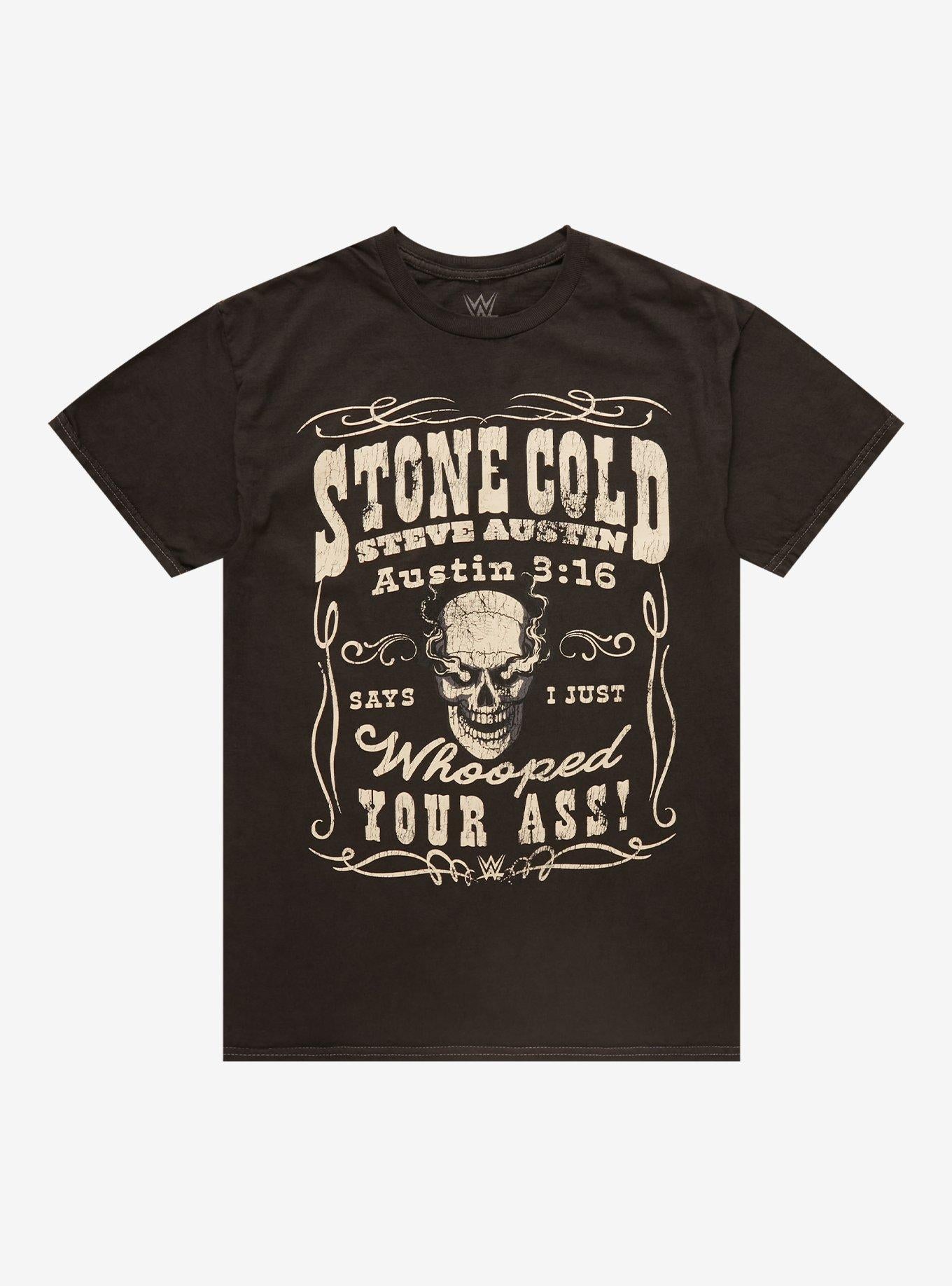 WWE Stone Cold Steve Austin Whoop Label T-Shirt | Trending Graphic Tee For Fans