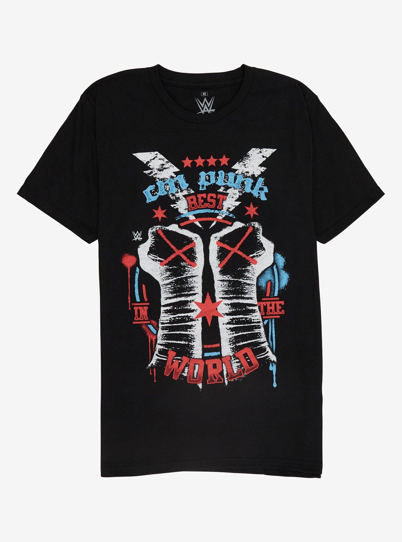 WWE CM Punk Fists T-Shirt | Trending Graphic Tee For Fans