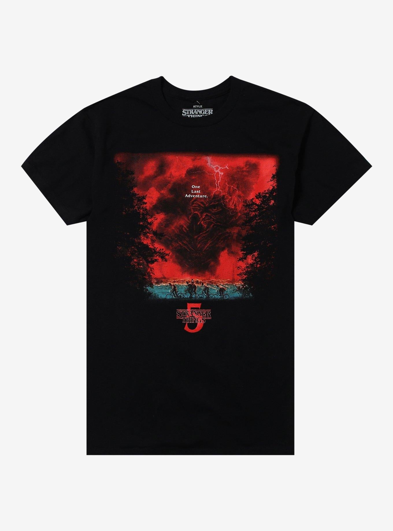 Stranger Things Season 5 Poster T-Shirt | Trending Graphic Tee For Fans