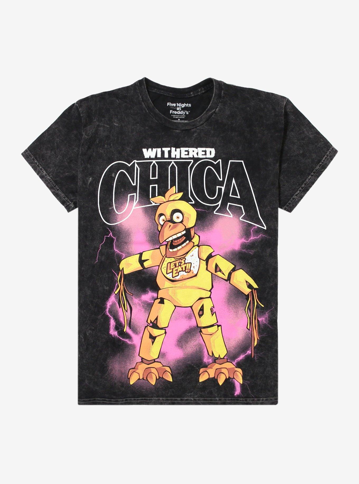 Five Nights At Freddy's Withered Chica T-Shirt | Trending Graphic Tee For Fans