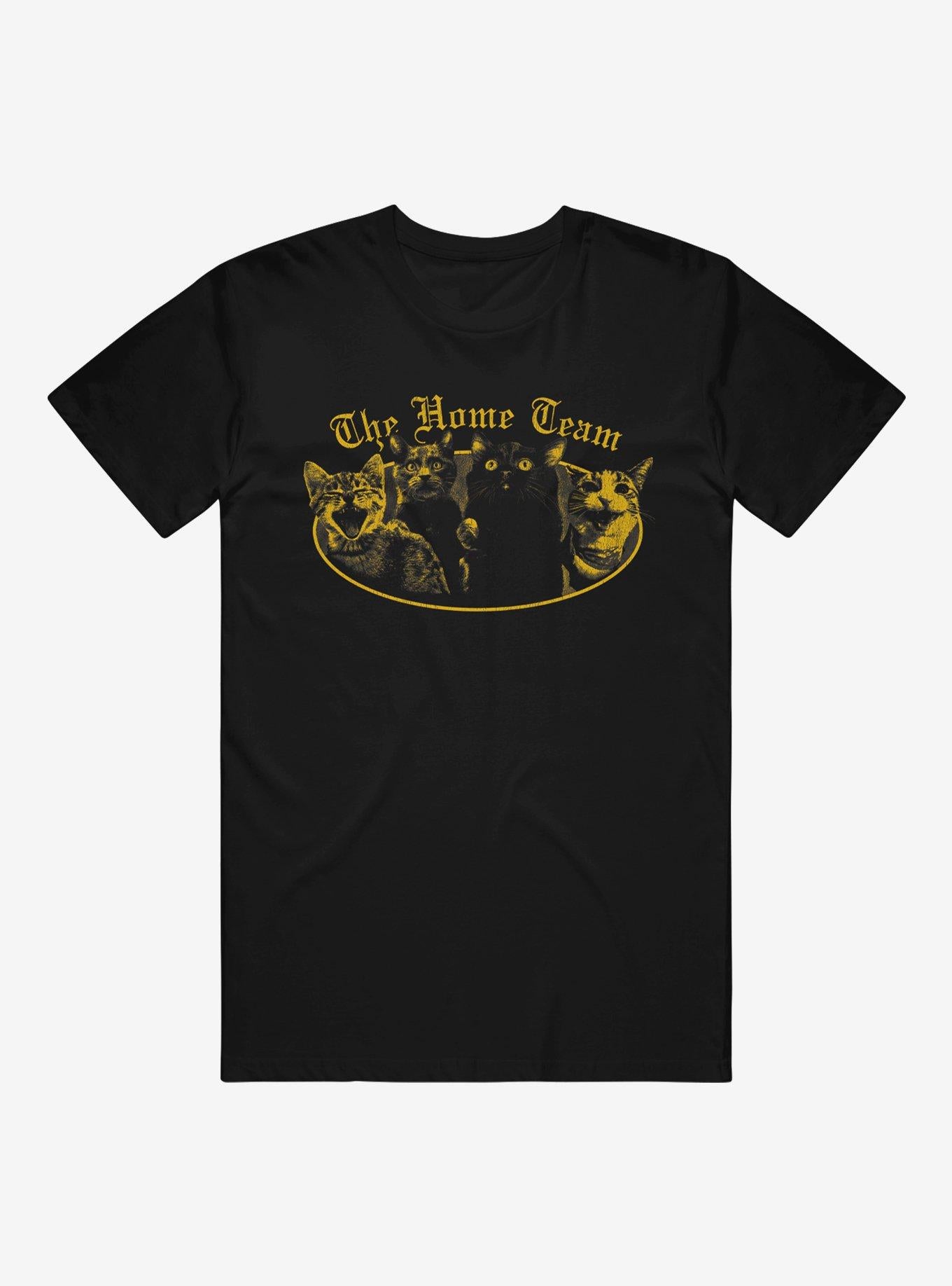 The Home Team Worthy Cats Two-Sided T-Shirt | Trending Graphic Tee For Fans