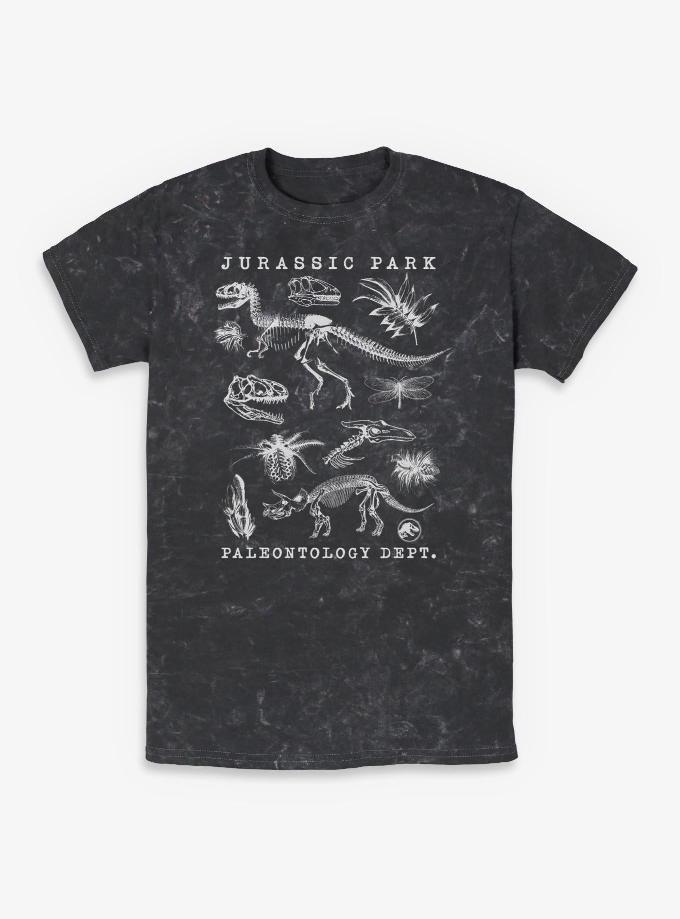 Jurassic Park Flora & Fauna Mineral Wash T-Shirt | Trending Graphic Tee For Fans