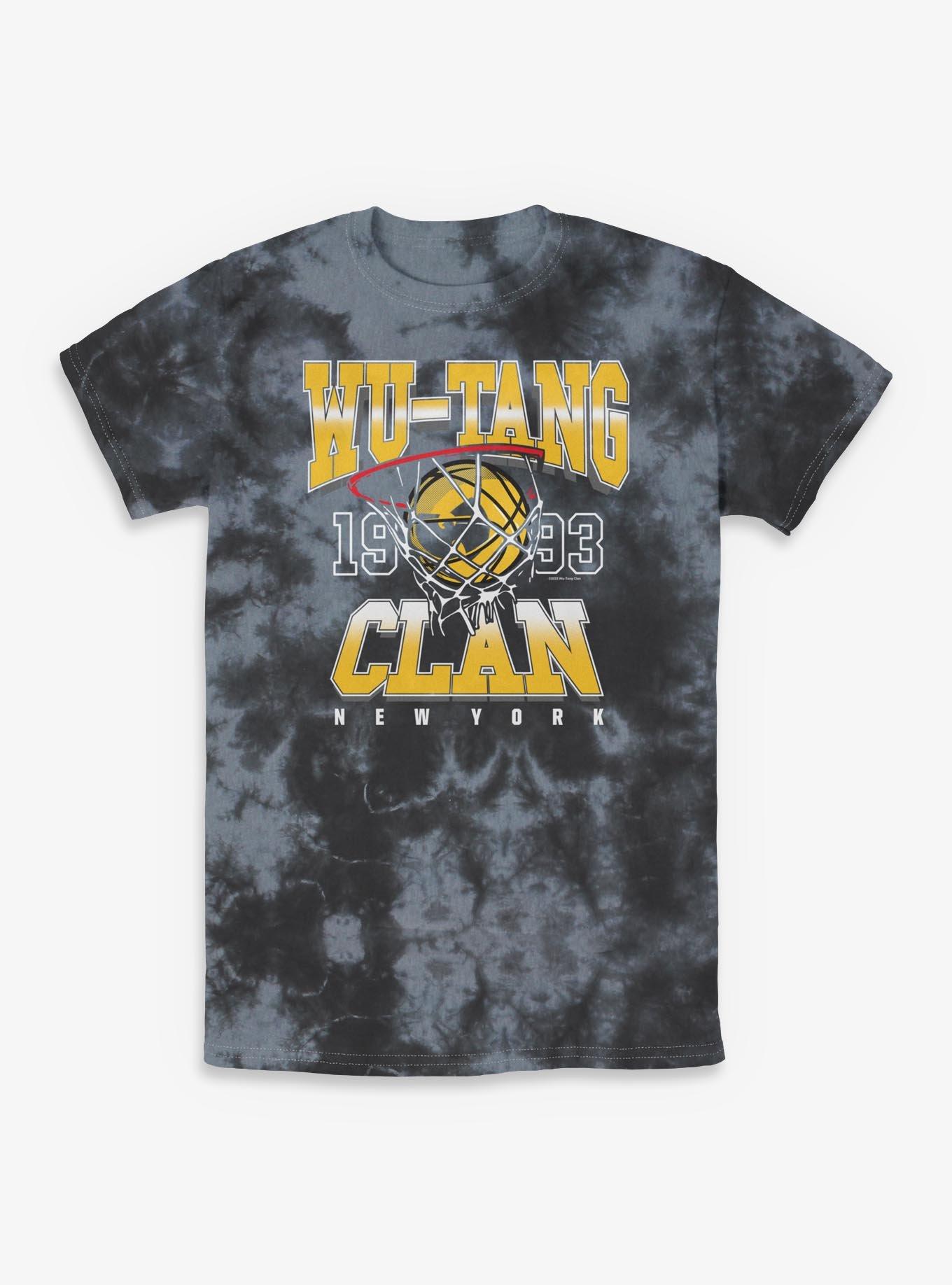 Wu-Tang Clan New York Basketball 1993 Tie-Dye T-Shirt | Trending Graphic Tee For Fans