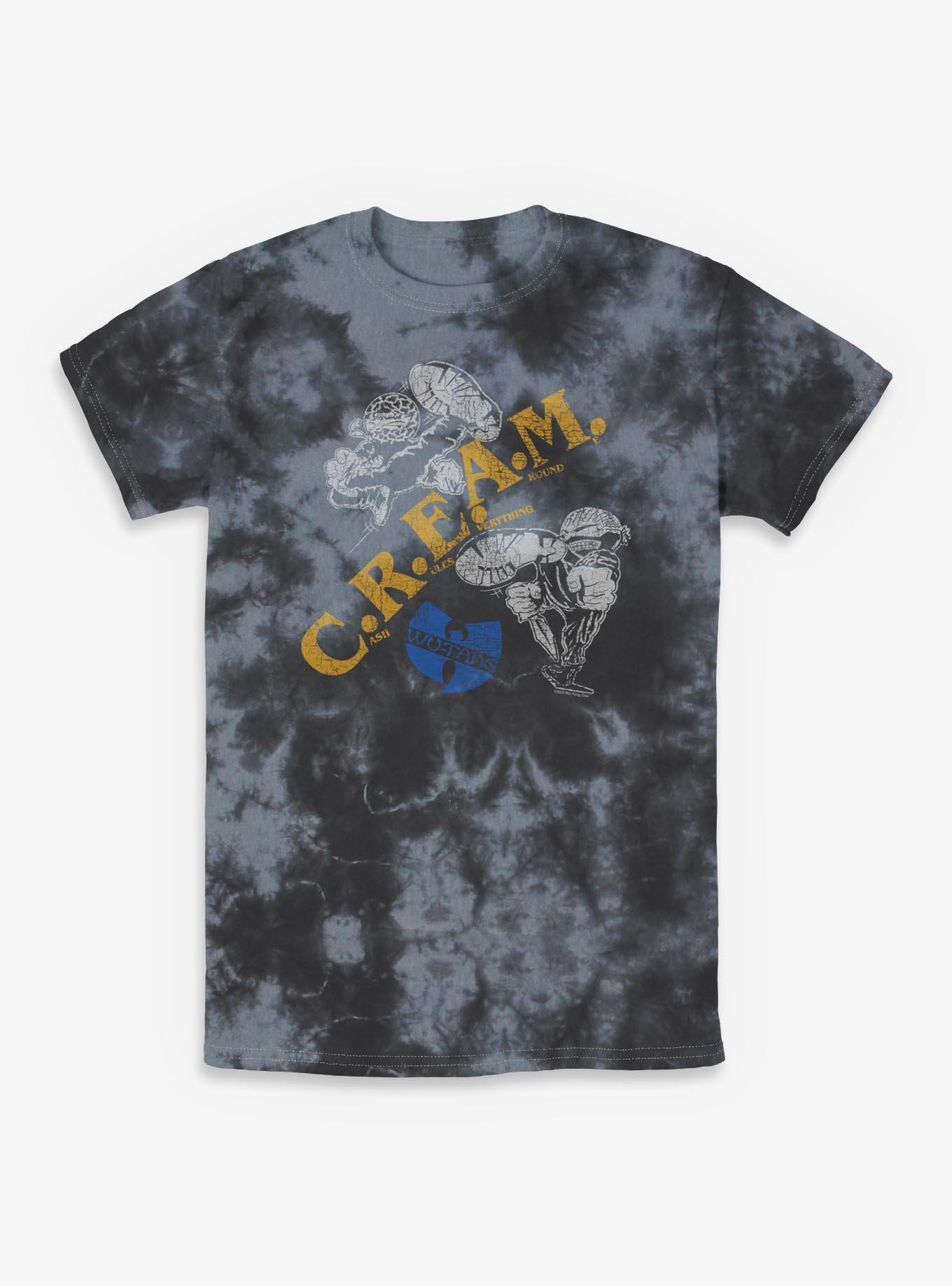 Wu-Tang Clan C.R.E.A.M. Tie-Dye T-Shirt | Trending Graphic Tee For Fans