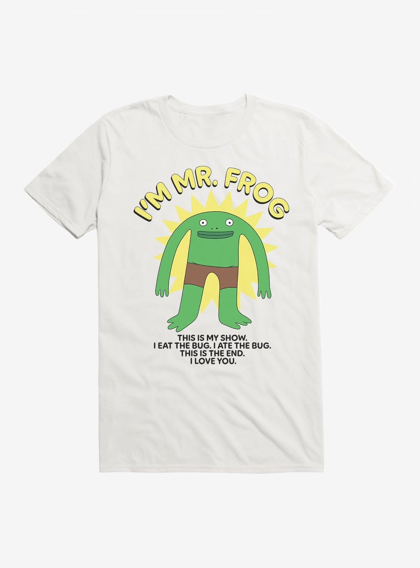 Smiling Friends I'm Mr. Frog T-Shirt | Trending Graphic Tee For Fans