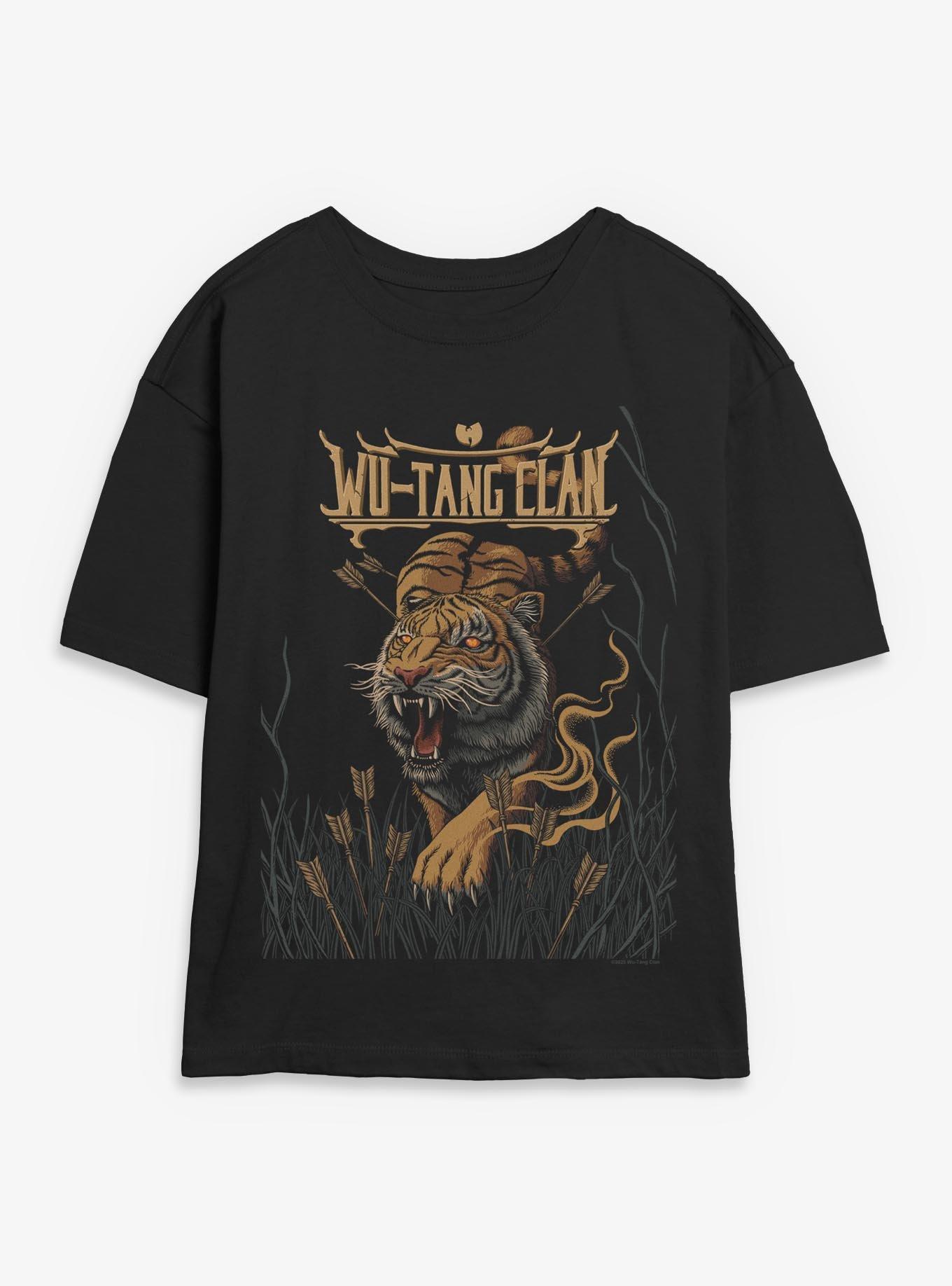 Wu-Tang Clan Tiger And Arrows Girls Skimmer T-Shirt | Trending Graphic Tee For Fans