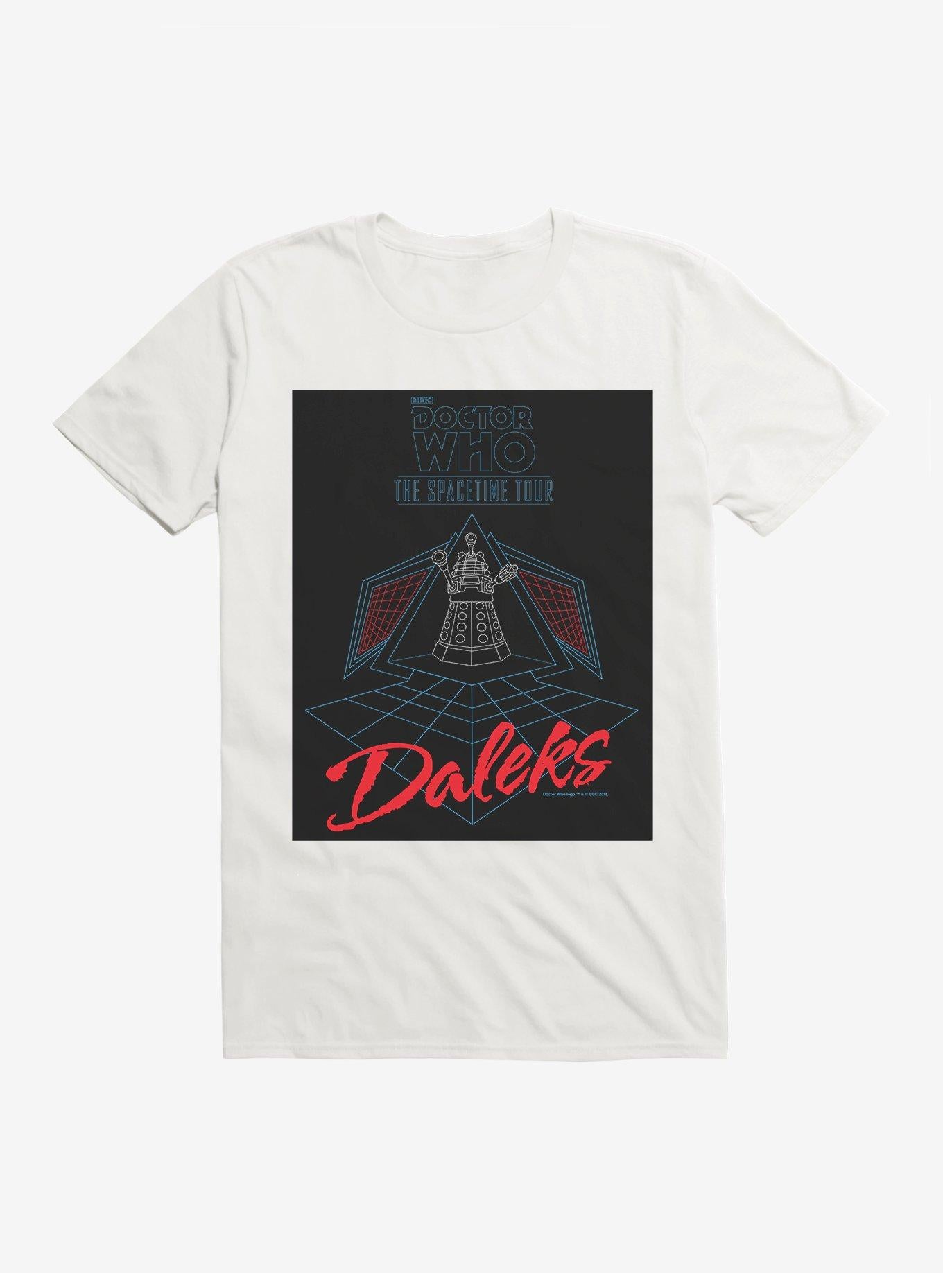 Doctor Who Spacetime Tour T-Shirt | Trending Graphic Tee For Fans