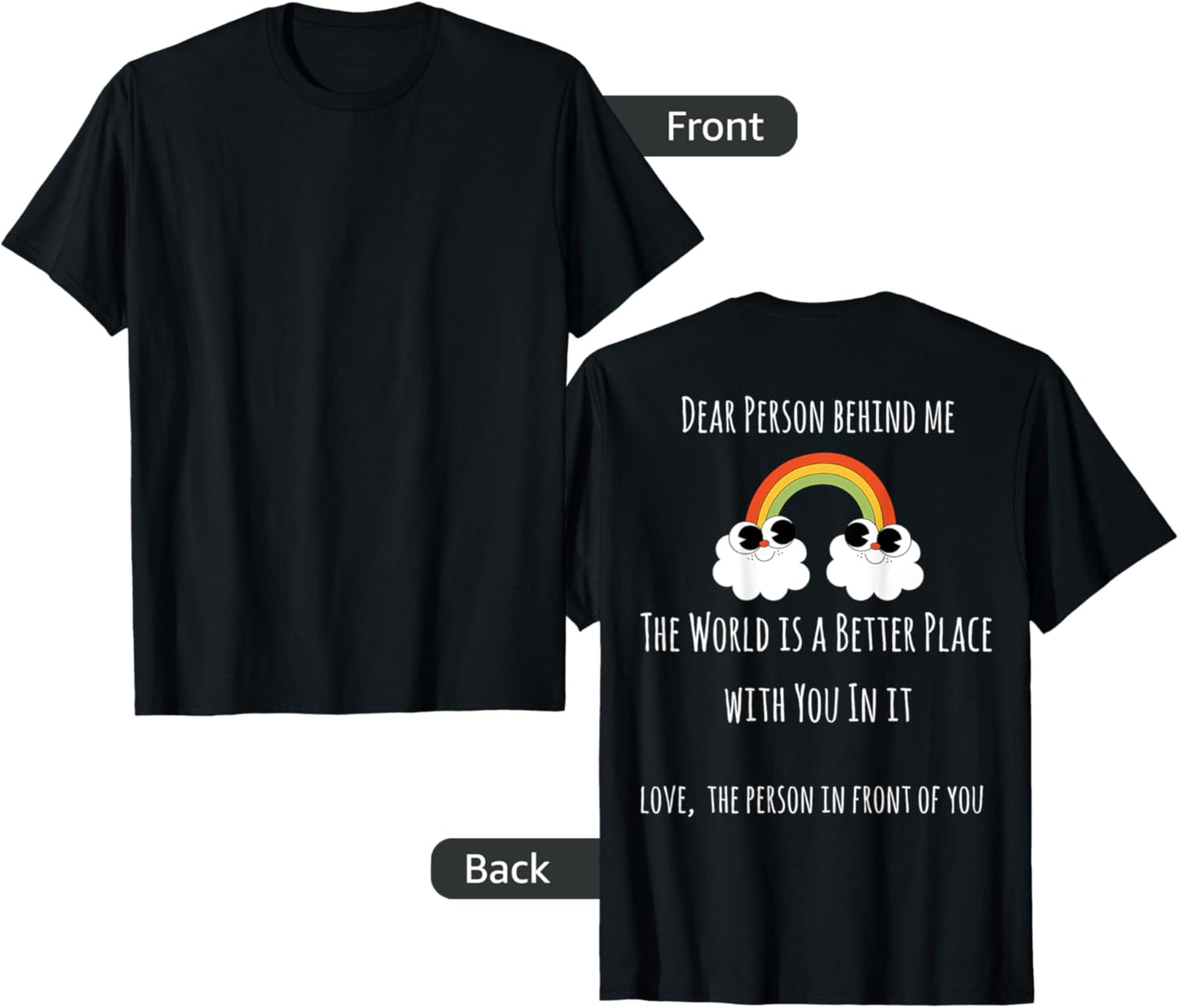 Dear Person Behind Me Woman Girl Positivity Motivation Quote Apparel | Trending 2025 | High CTR Boost