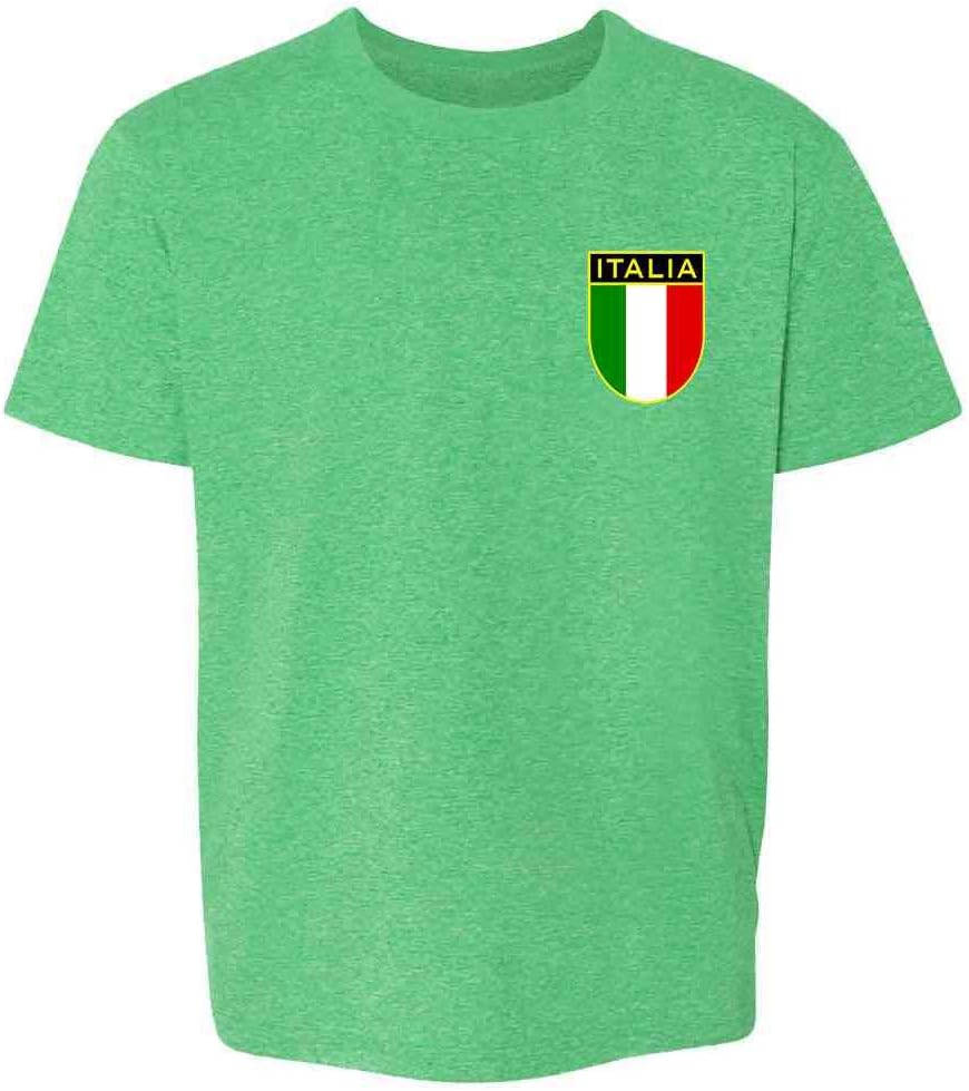 Pop Threads Italy Soccer Retro National Team Youth Kids Girl Boy Apparel | Google Shopping Optimized | High CTR Boost