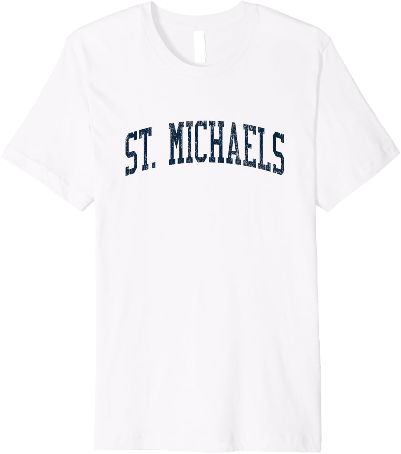 St. Michaels MD Vintage Athletic Sports JSN2 Navy Print Premium Apparel | Perfect Gift Idea