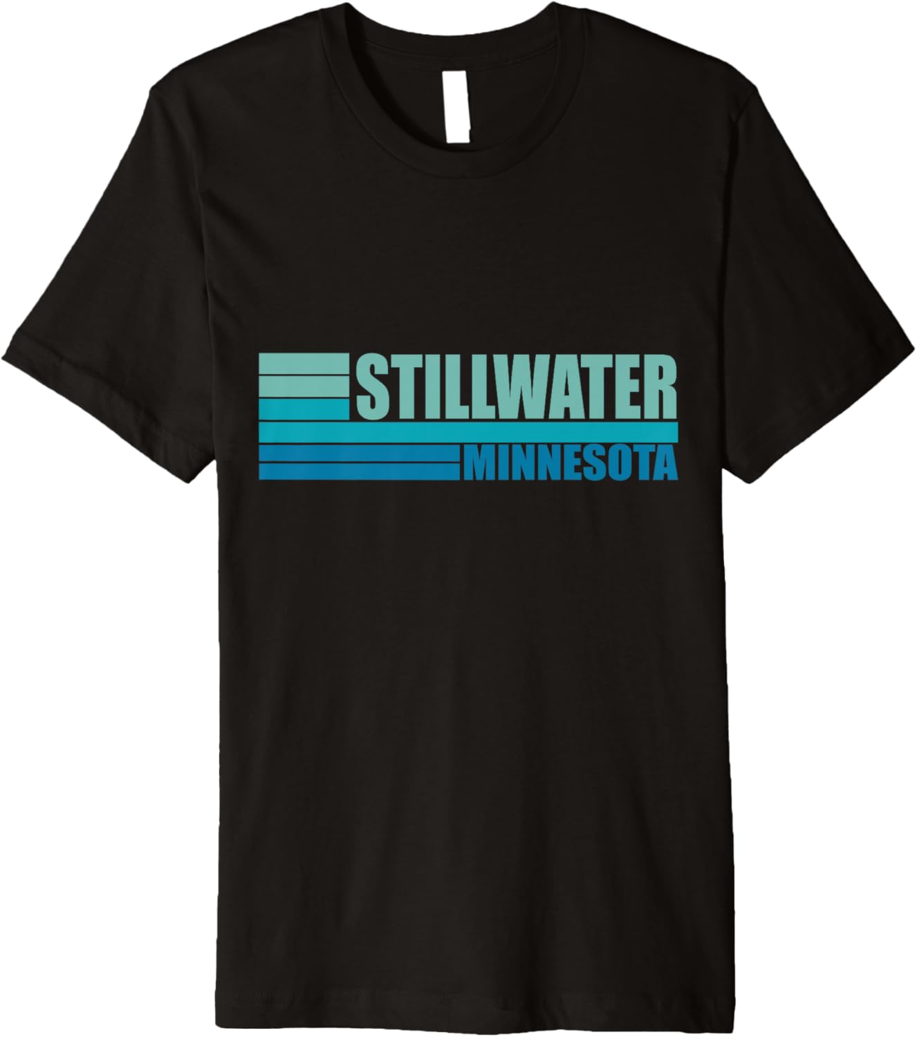 Blue Vintage Stillwater City Fun Real Place in Minnesota MN Premium Apparel | Premium Quality | Perfect Gift Choice