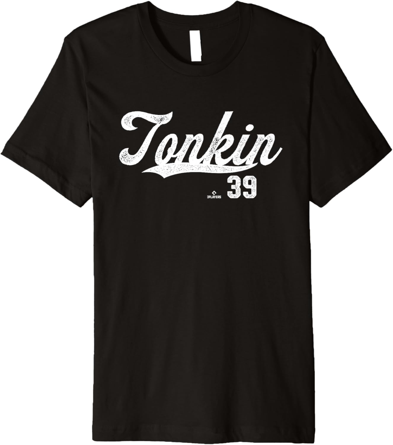 Distressed Swoosh Michael Tonkin Minnesota Baseball MLBPA Premium Apparel | Premium Quality