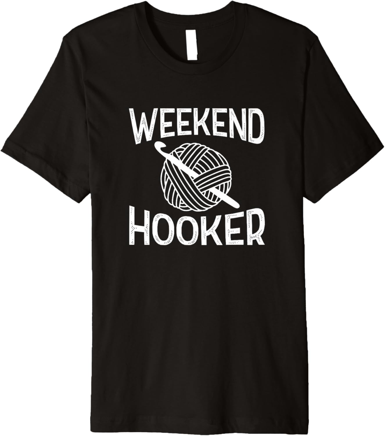 Weekend Hooker Funny Crochet Yarn Premium Yarn Supply | Viral US Pick | Customer Favorite
