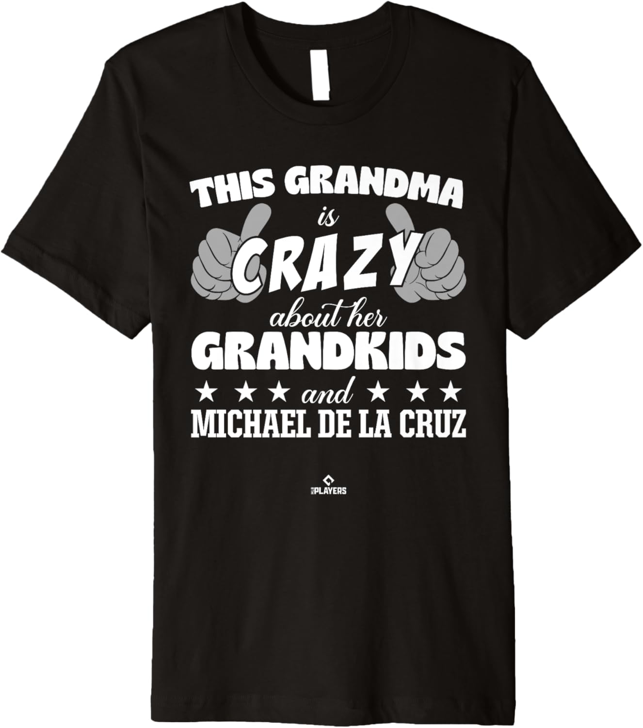 Grandma Crazy for Michael De La Cruz Prospect Baseball Fan Premium Apparel | Viral Streetwear Style
