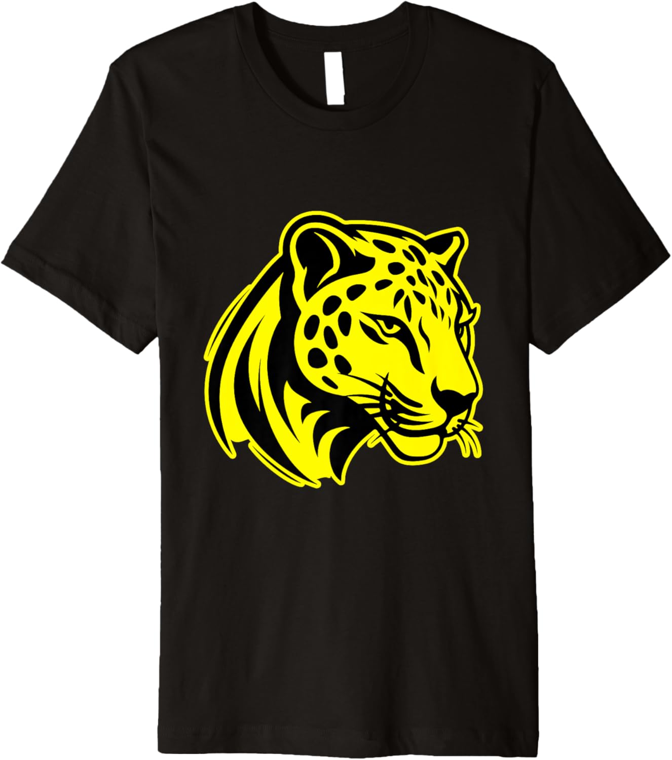 Cheetah Head Animal Symbol Premium Apparel Comfort Fit Everyday Wear