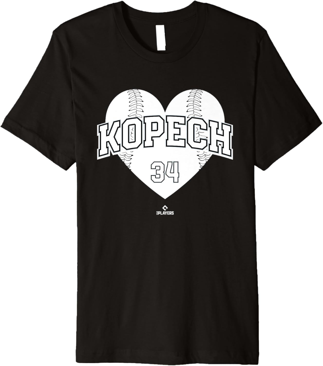 Baseball Heart Michael Kopech Chicago MLBPA Premium Apparel | Trending 2025