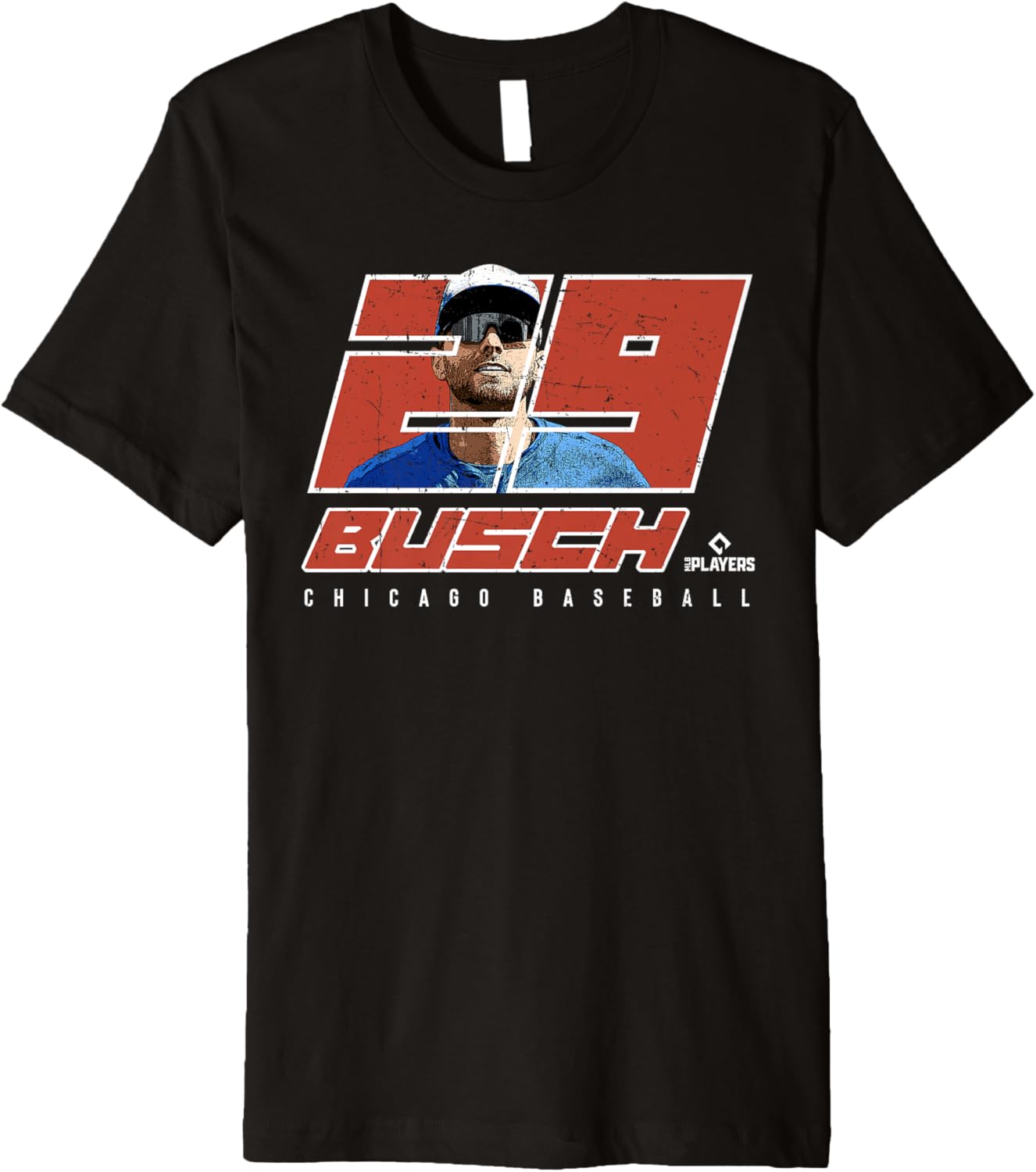 Silhouette Michael Busch Chicago MLBPA Premium Apparel | Everyday Casual Wear
