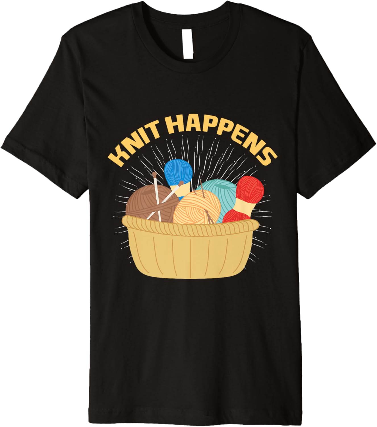 Yarn Collection KNIT HAPPENS Funny Yarn Collector Premium Yarn Supply | Trending 2025 | Best Seller Choice