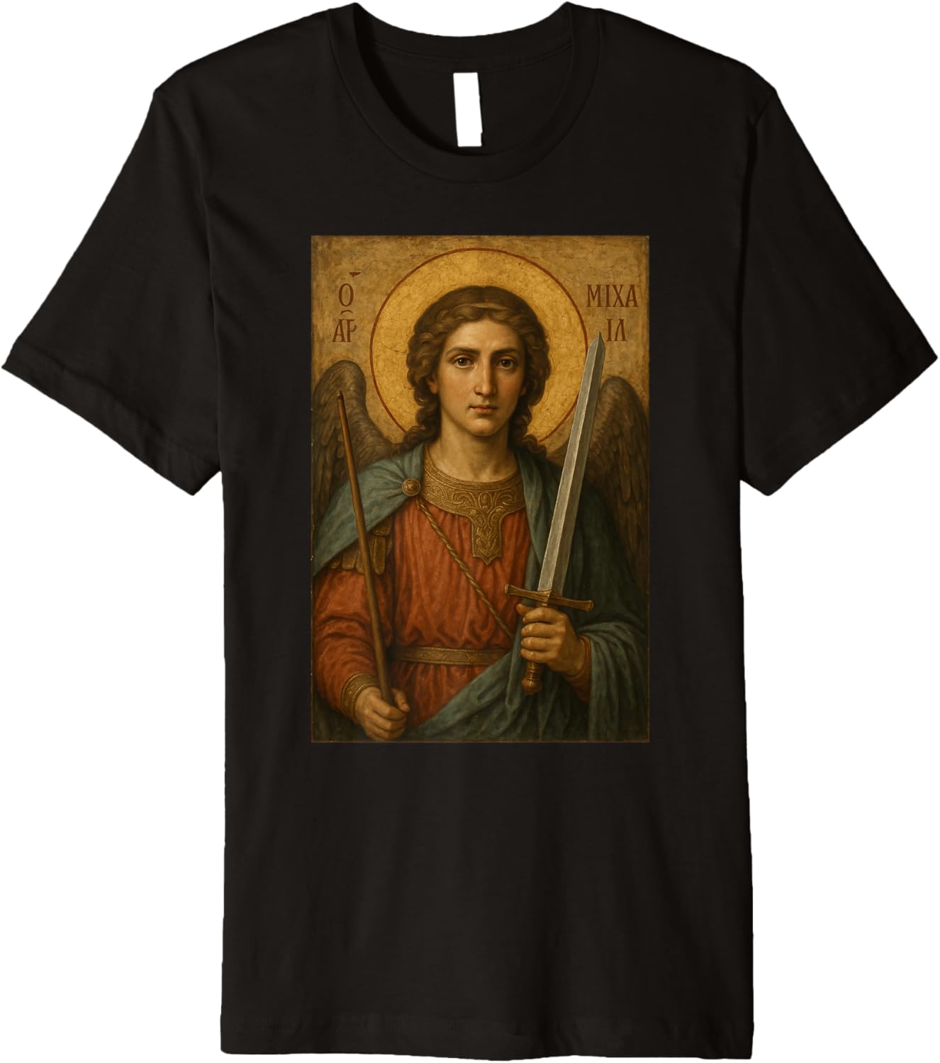 Orthodox Icon of Archangel Michael Premium Apparel | Trending 2025