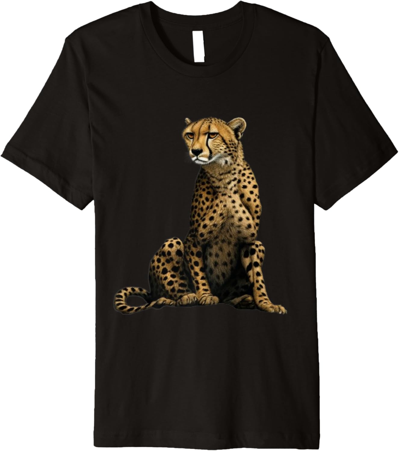 Cute Cheetah Lover Illustration Wild Cat Love Premium Apparel Trending US Gift Ready