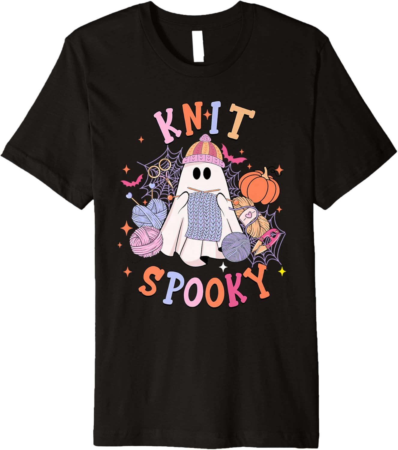 Knit Spooky Ghost Halloween Knitting Yarn Lovers Premium Yarn Supply | High Search Volume | Best Seller Choice