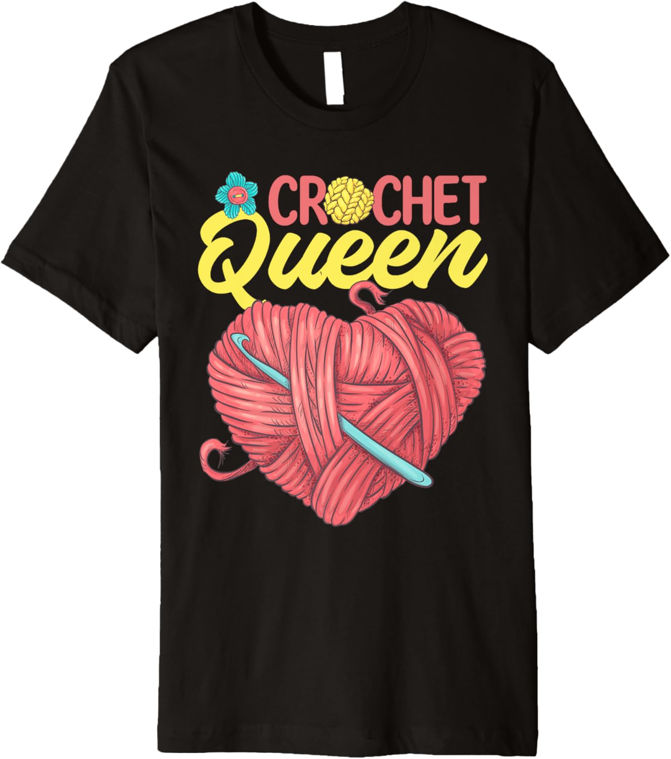 Crochet Queen - Yarn Lover Premium Yarn Supply | High Search Volume | Customer Favorite