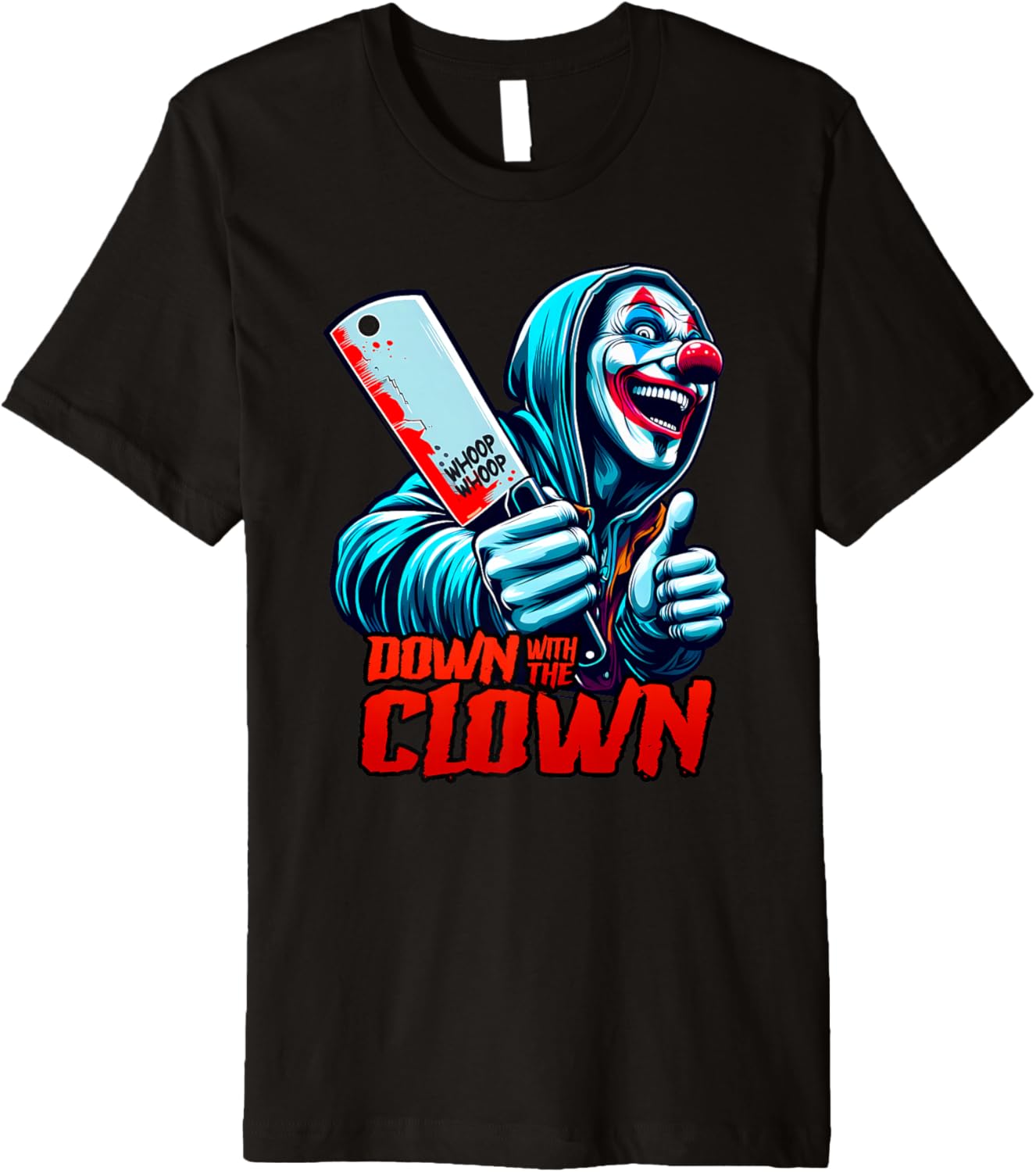 DOWN WITH THE CLOWN Hatchet ICPS Man Juggalette Premium Apparel | Everyday Casual Wear