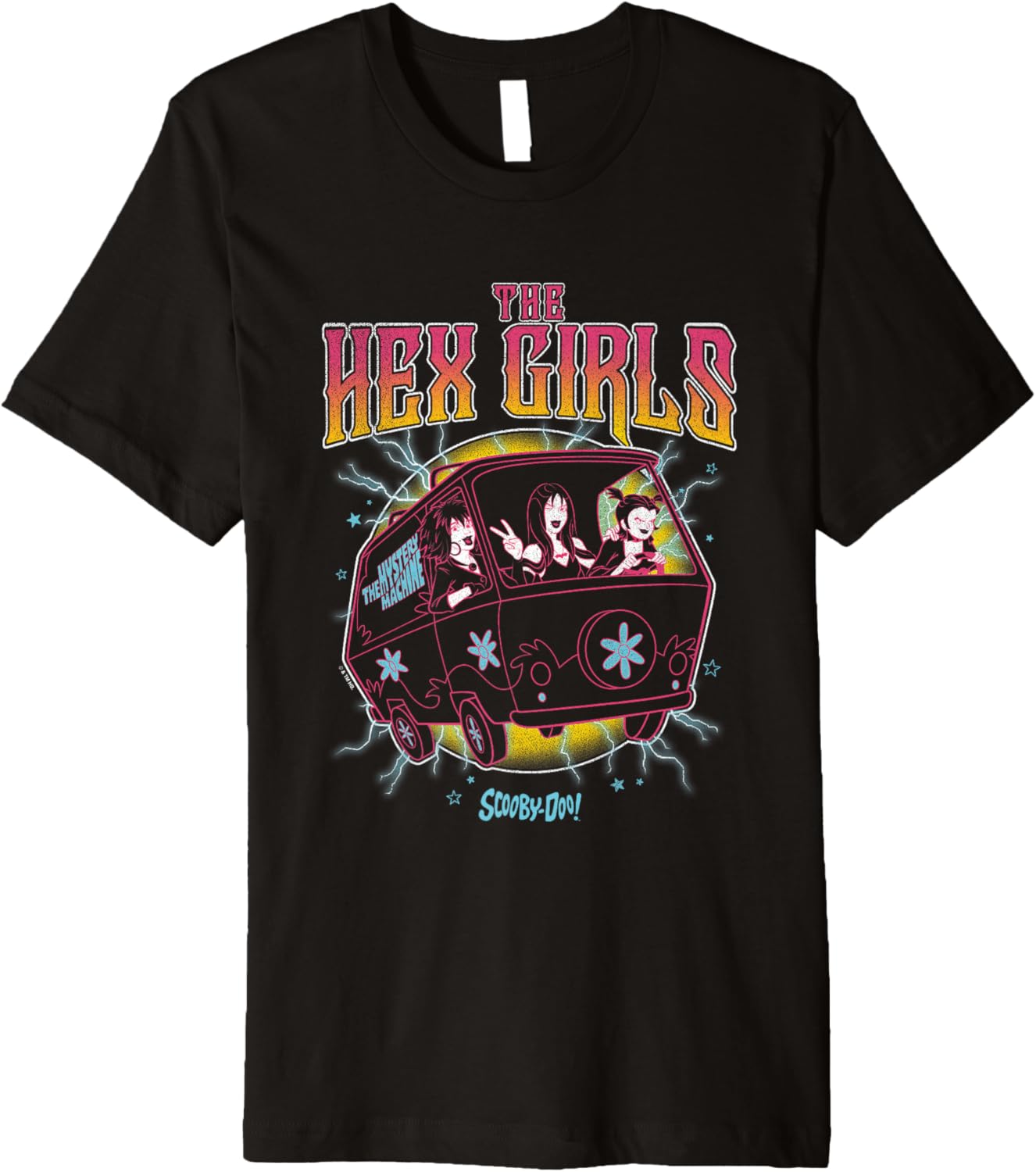 Scooby-Doo The Hex Girls Metal Vintage Big Chest Poster Premium Apparel | Trending 2025 | Perfect Gift Choice