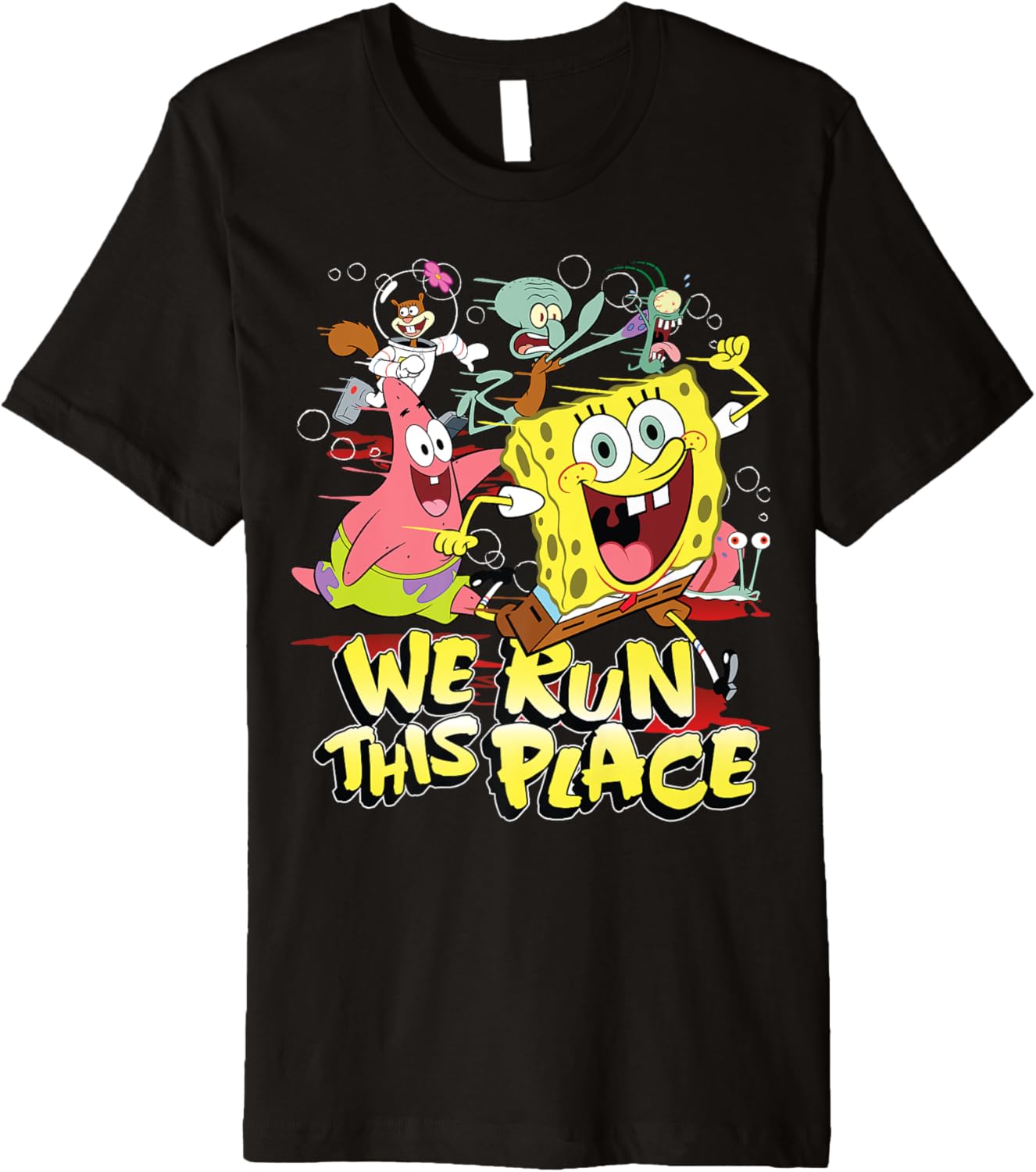 Spongebob Squarepants We Run This Place Premium Pants | High Search Volume | Top Rated Comfort