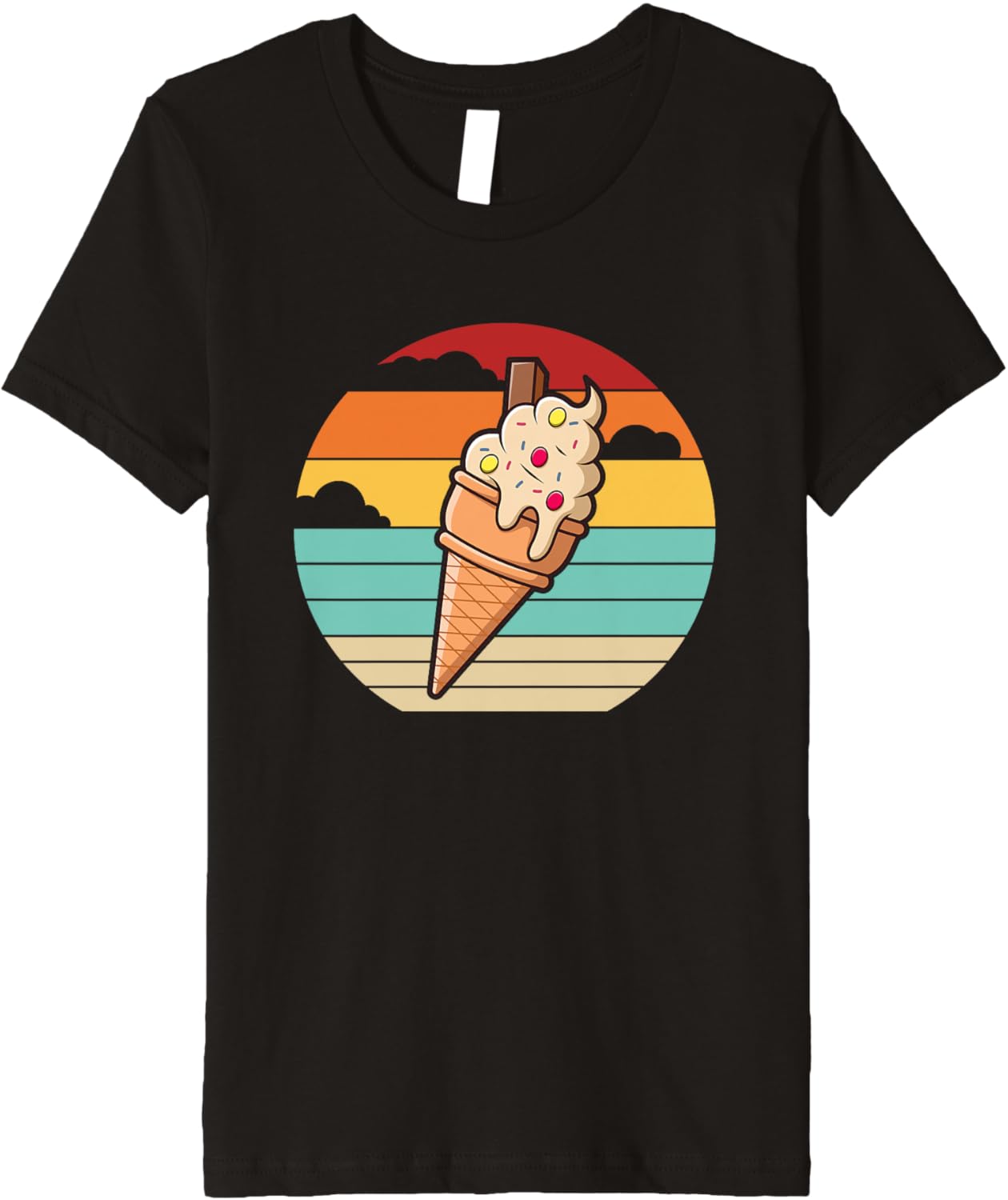 Retro Gelato Maker Frozen Dessert Lover Ice Cream Premium Apparel | US Viral Style | Perfect Gift Idea