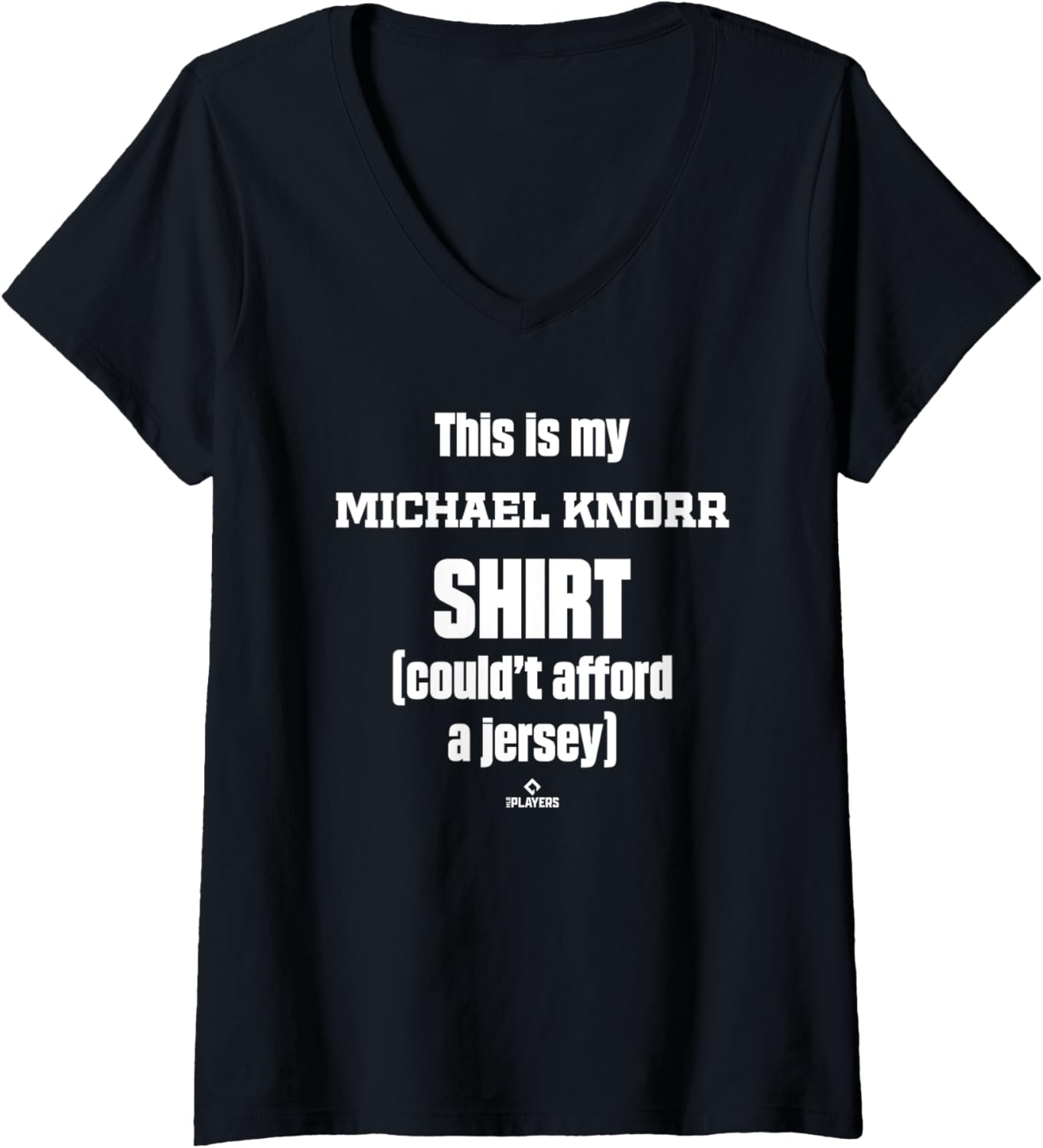 Womens This Is My Shirt Michael Knorr Prospect Baseball Fan Gear V-Neck T-Shirt | US Best Seller