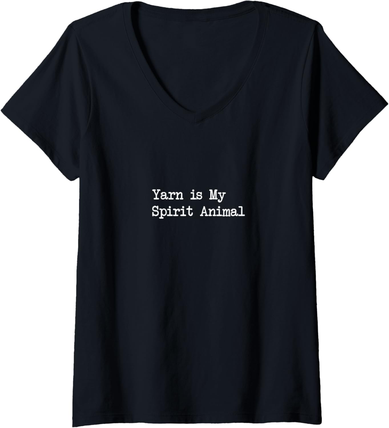 Womens Yarn is My Spirit Animal Funny Yarn Humor V-Neck Yarn Supply | Premium Quality | Customer Favorite