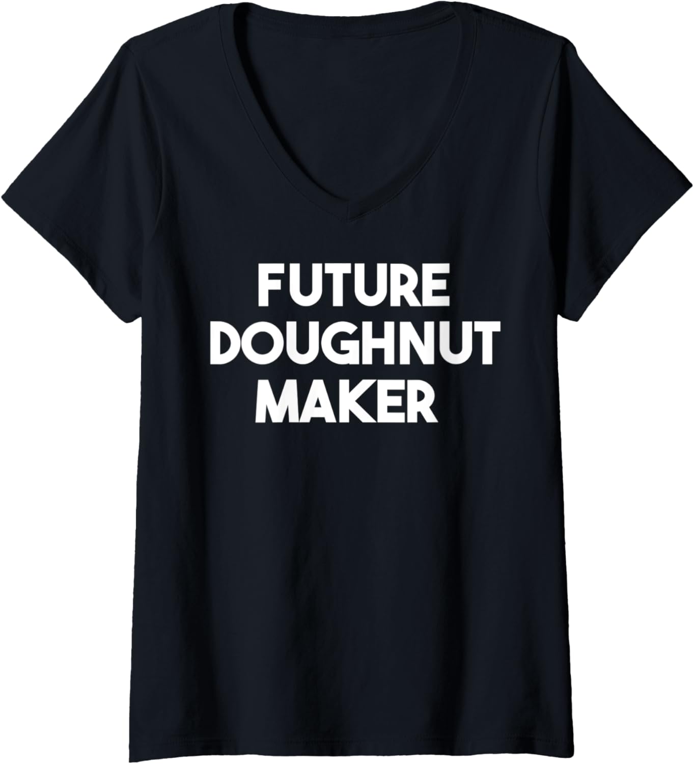 Womens Future Doughnut Maker V-Neck Apparel | Premium Quality | Must-Have Style