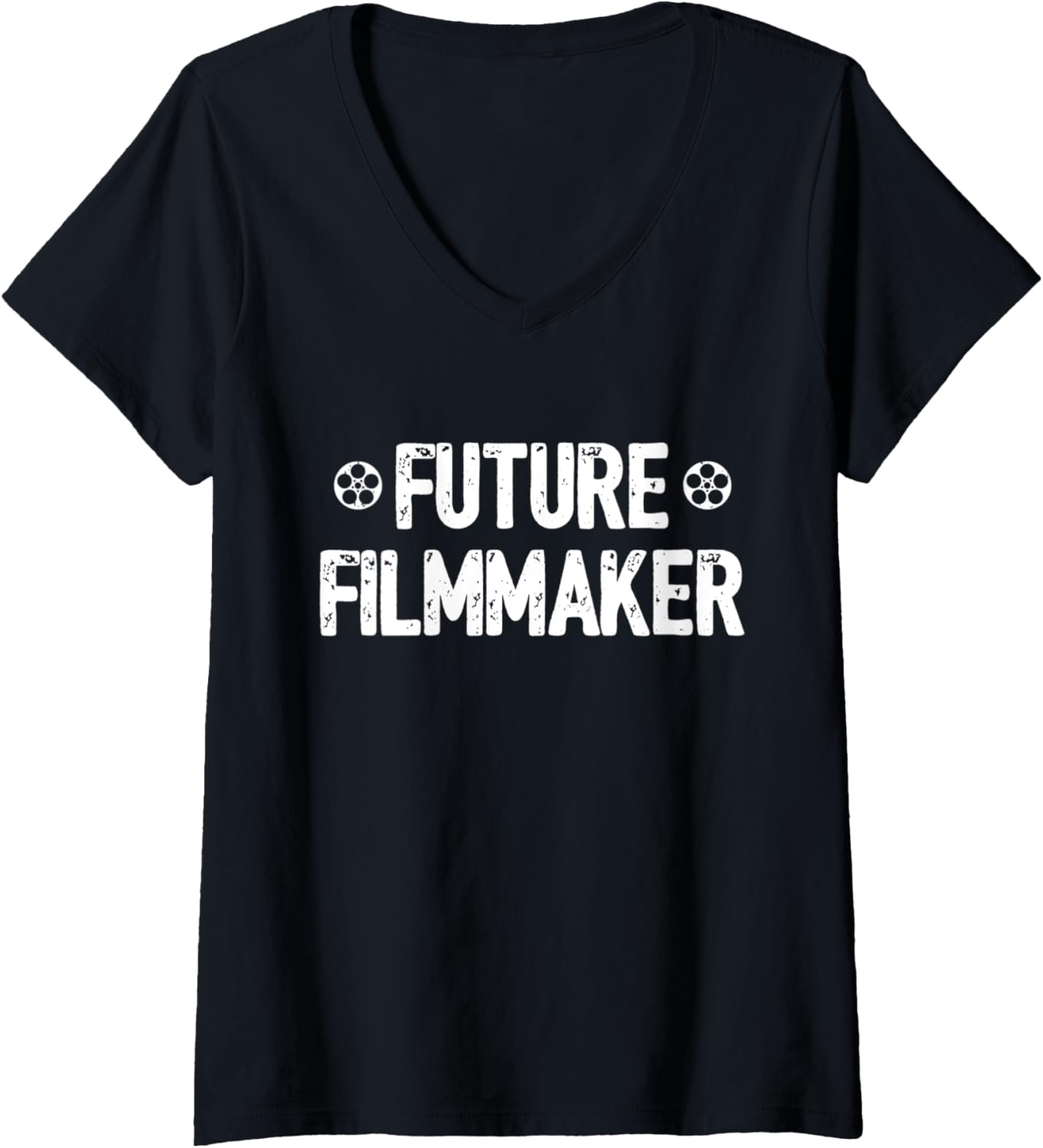 Womens Film School - Movie Making - Student Filmmaker - Filmmaker V-Neck Apparel | High Search Volume | Comfort Daily We...
