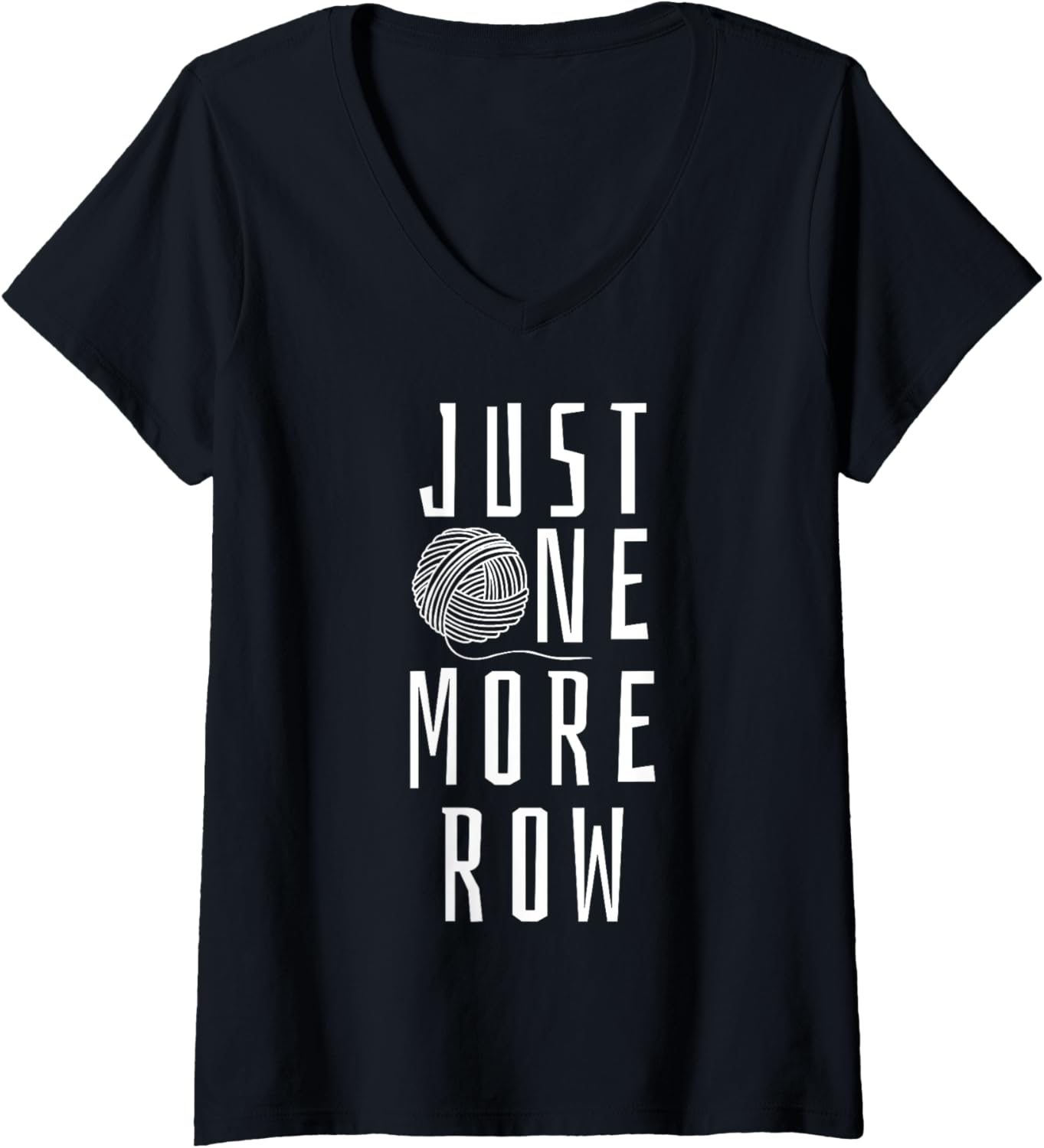 Womens Crocheting Funny Saying Yarn Gift V-Neck Yarn Supply | High Search Volume | Perfect for Crafters