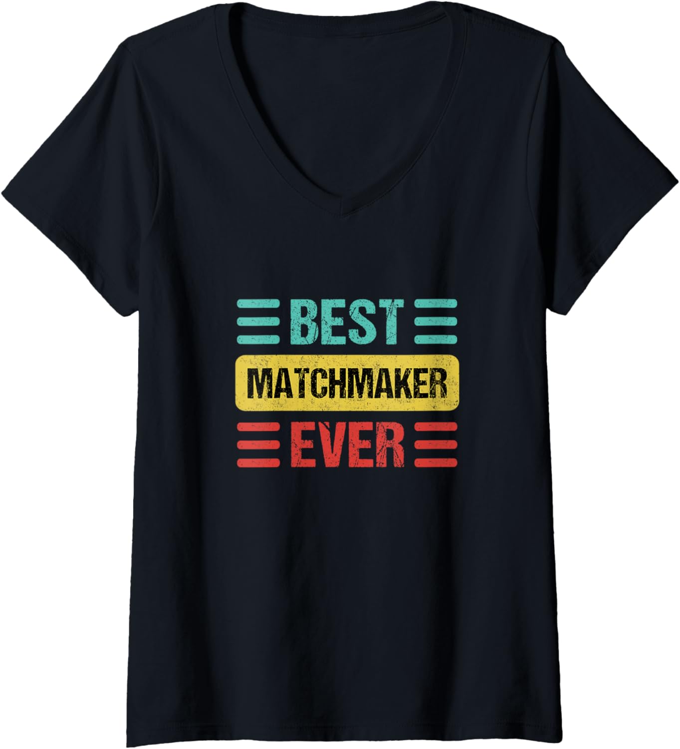 Womens Matchmaker V-Neck Apparel | US Viral Style | Comfort Daily Wear