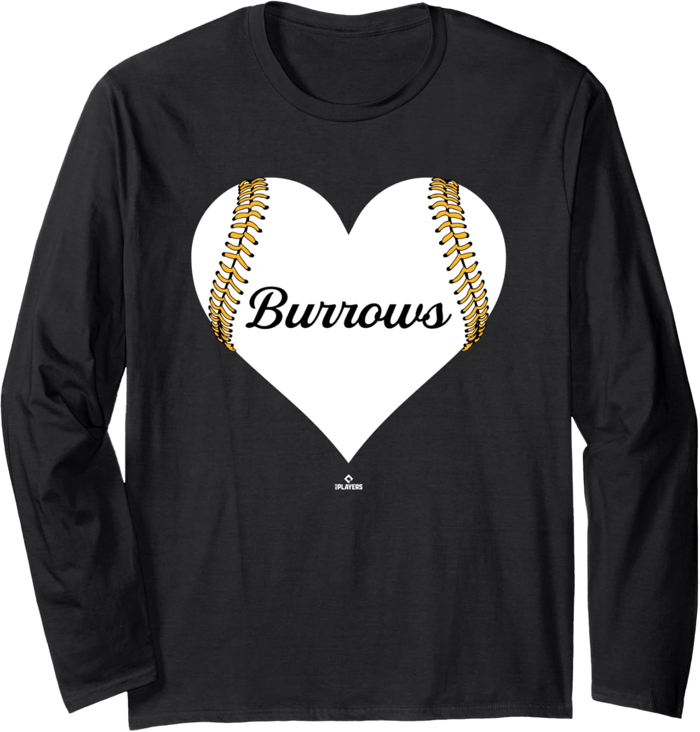Baseball Heart Michael Burrows Prospect Baseball Fan Gear Long Sleeve Apparel | Premium Quality