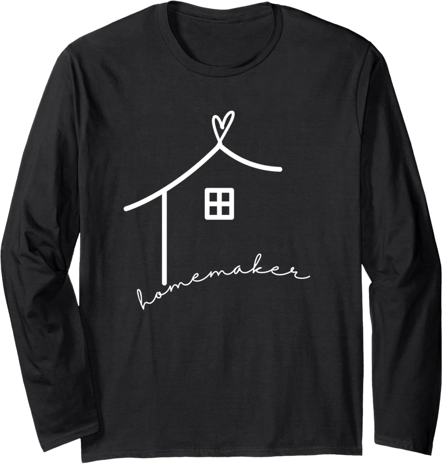 HOMEMAKER Heart Home Maker Long Sleeve Apparel | Trending 2025 | Aesthetic Fit