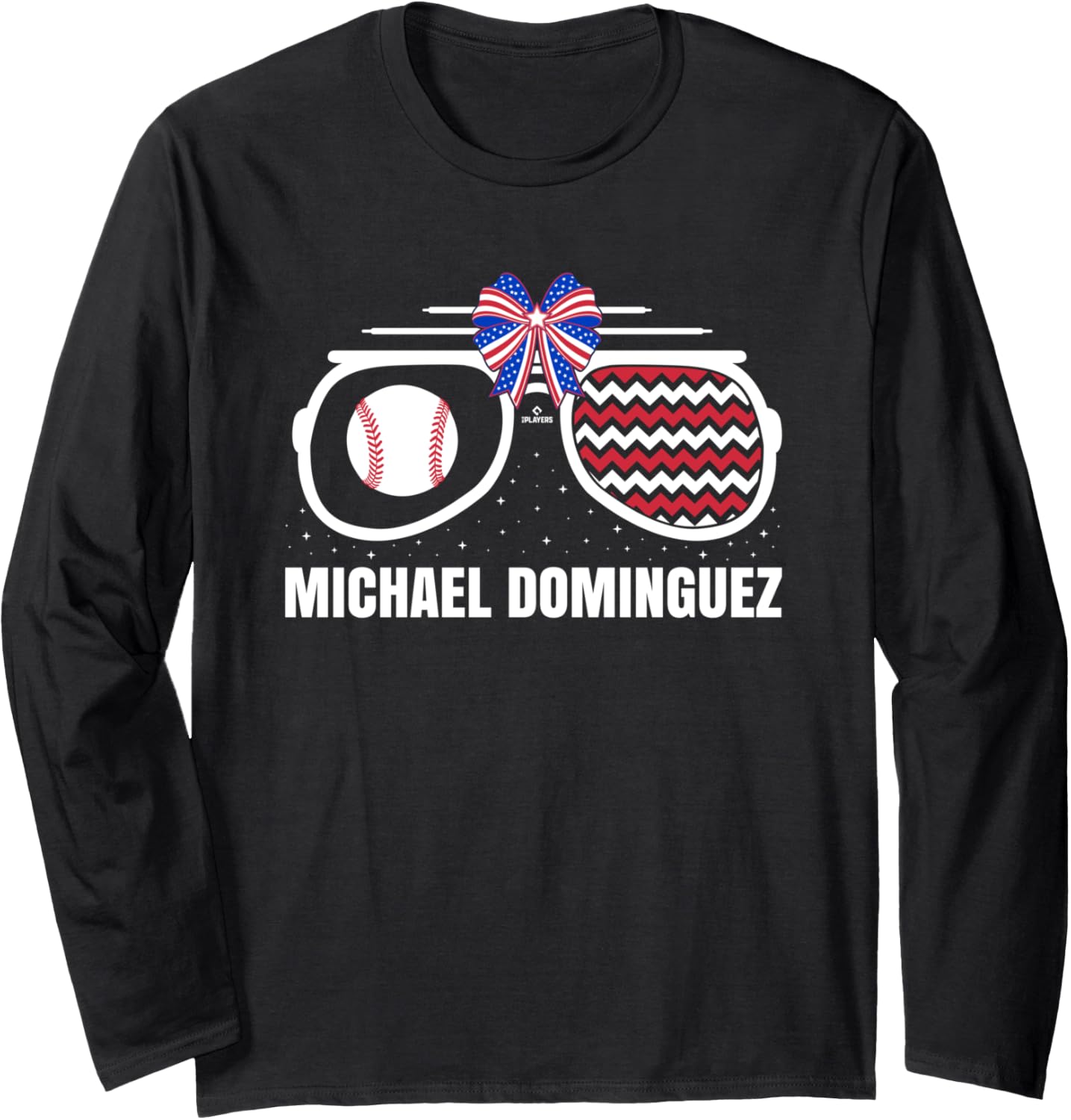American Glasses Michael Dominguez Prospect Baseball Fan Long Sleeve Apparel | Perfect Gift Idea