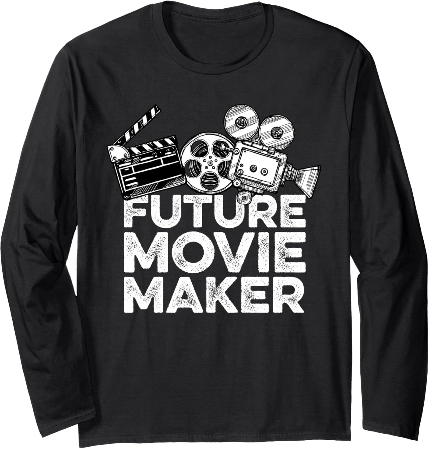 Future Movie Maker Film Director Long Sleeve Apparel | Trending 2025 | Comfort Daily Wear