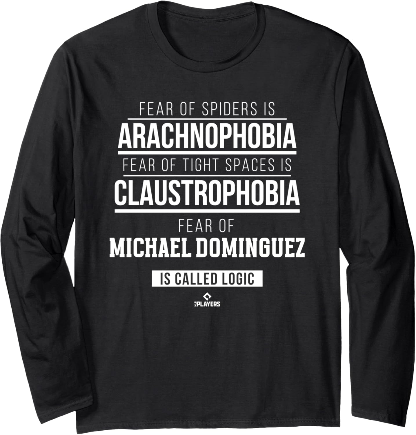 Fear of Michael Dominguez Prospect Baseball Fan Gear Long Sleeve Apparel | Viral Streetwear Style