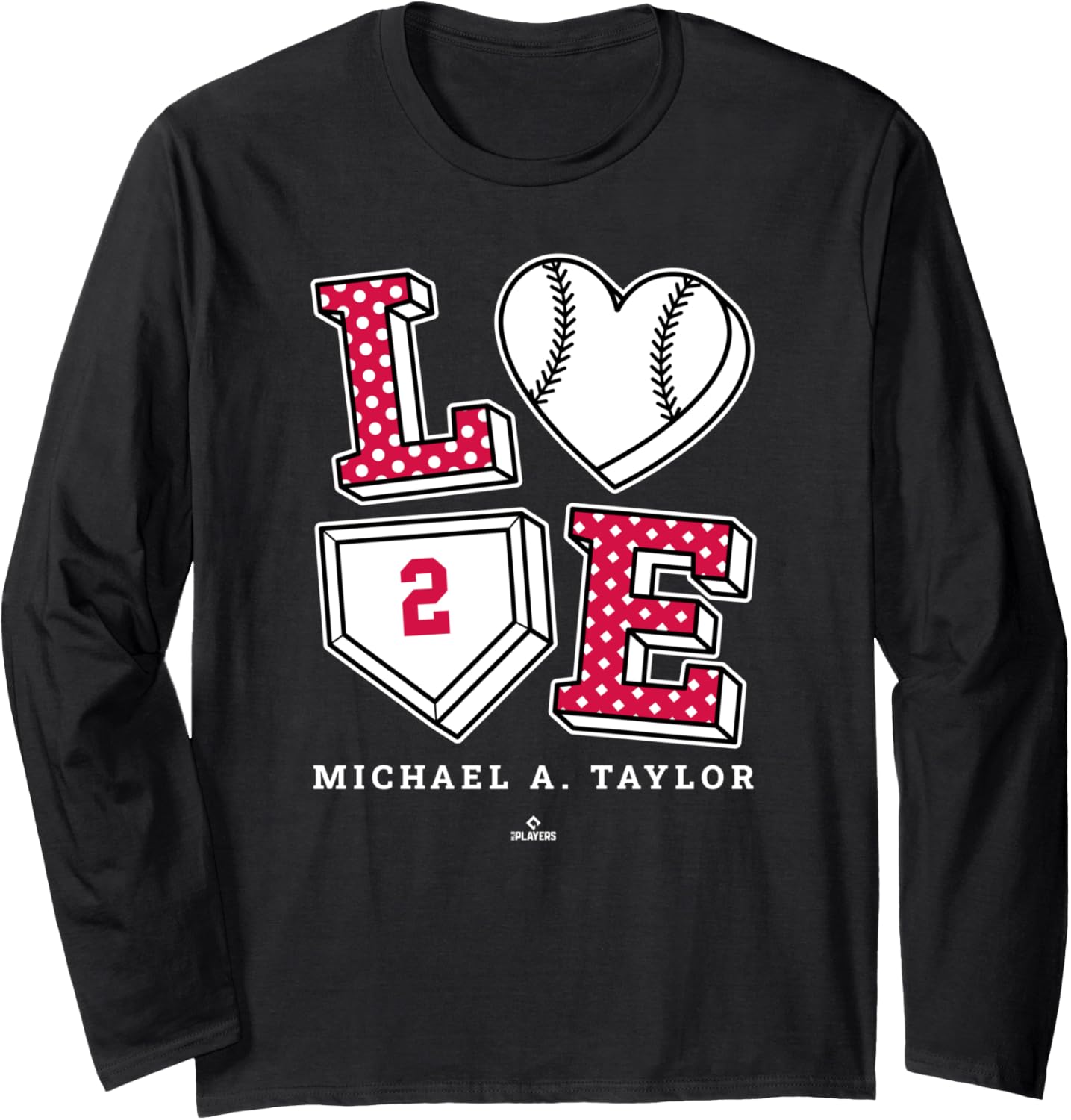 Love Michael A Taylor Minnesota MLBPA Long Sleeve Apparel | Premium Quality
